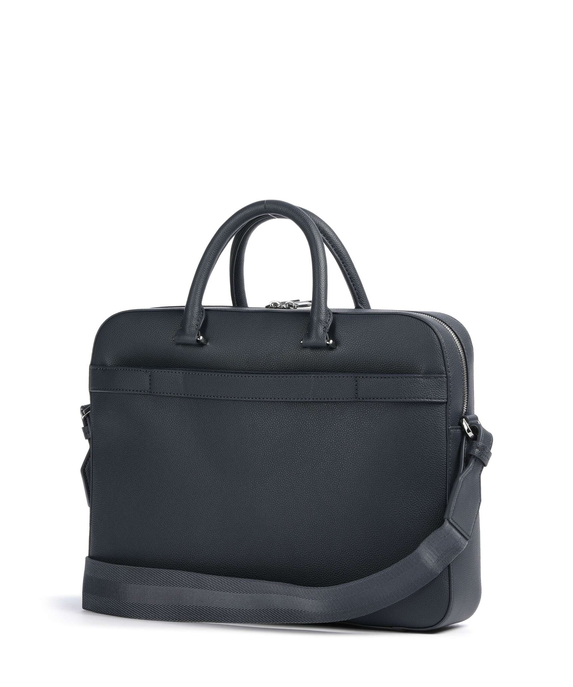 BOSS Ray Briefcase open blue - Image 2