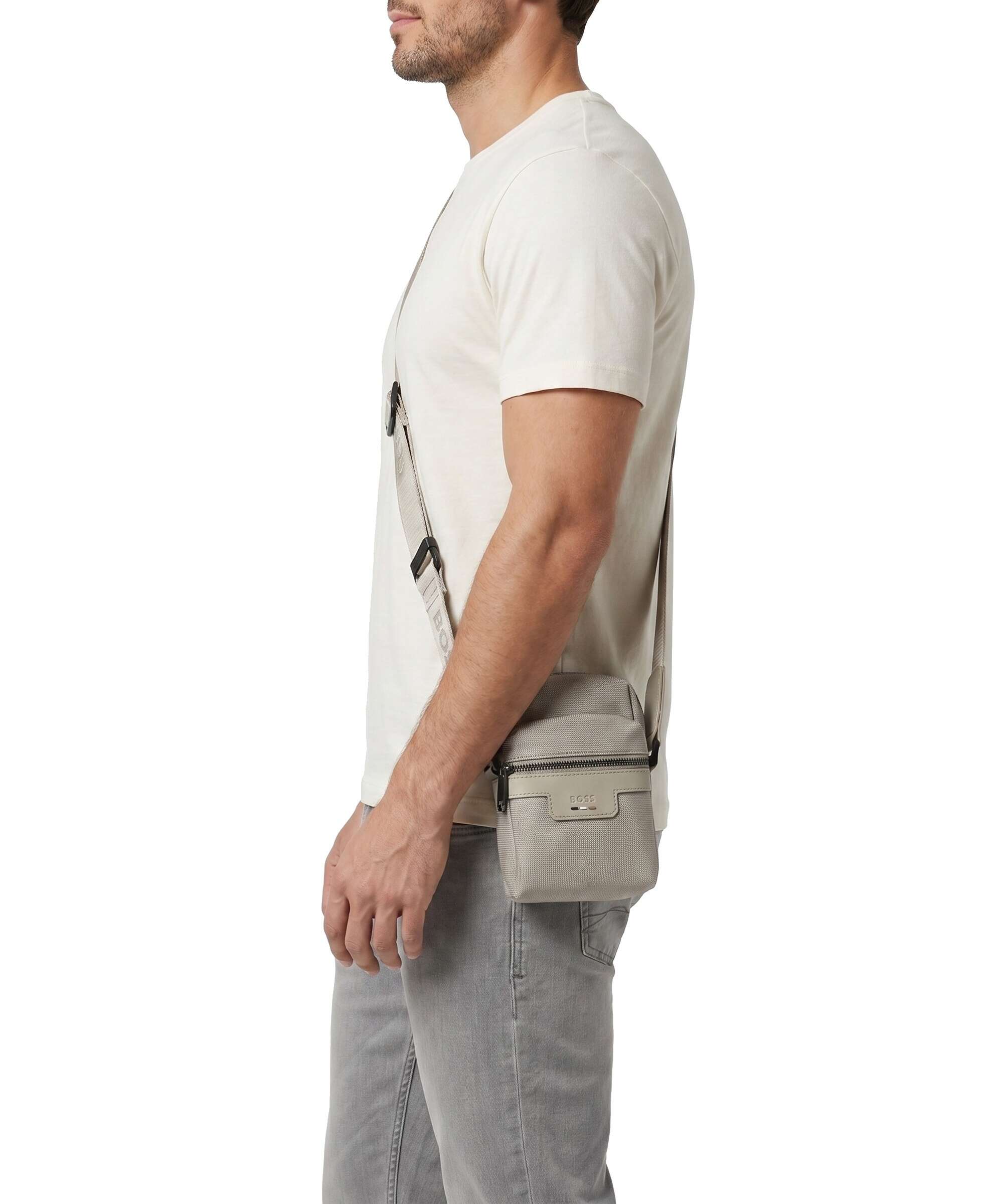 BOSS Ray Crossbody bag open beige - Image 3