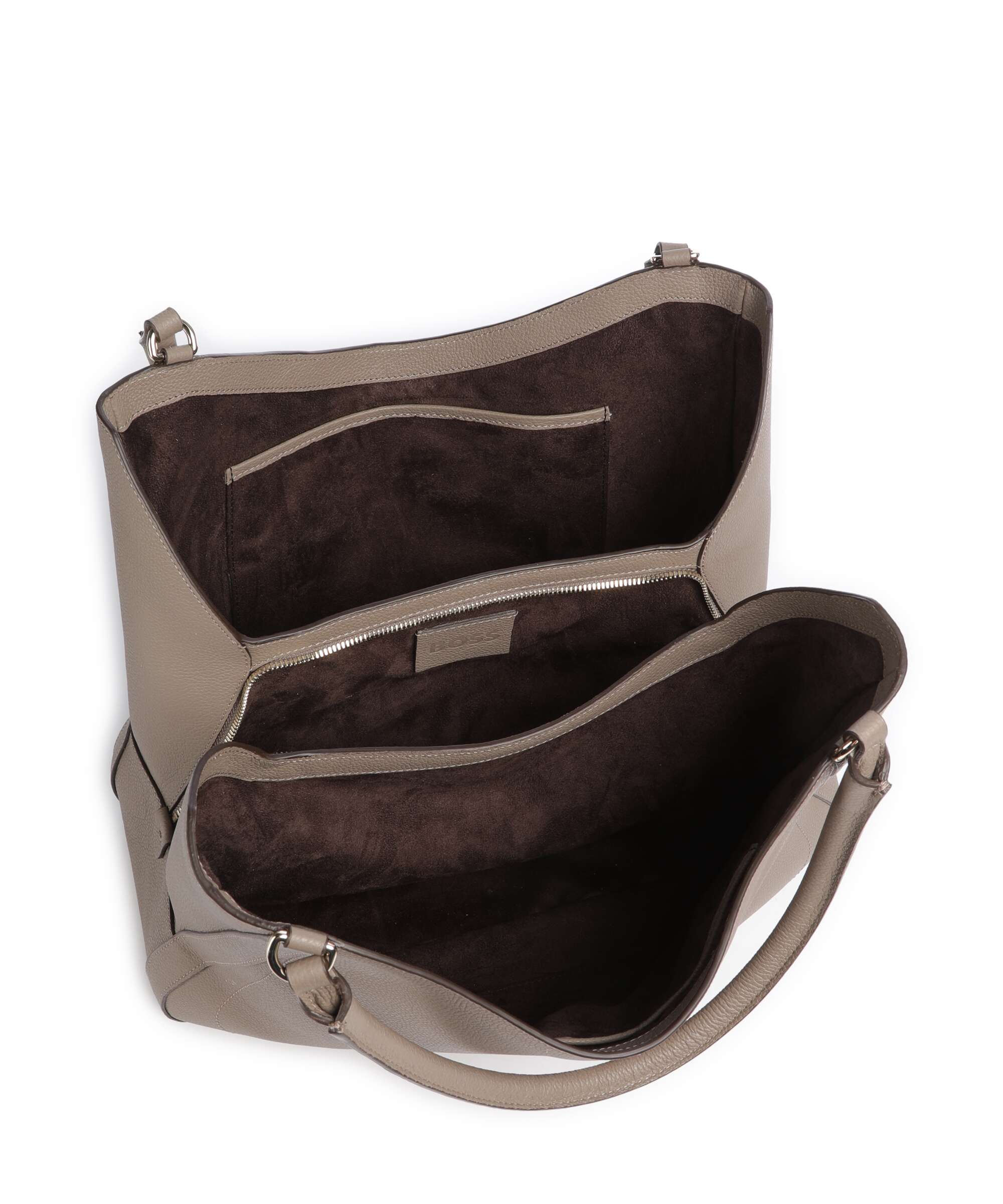 BOSS Reah Hobo bag brown overflow - Image 6