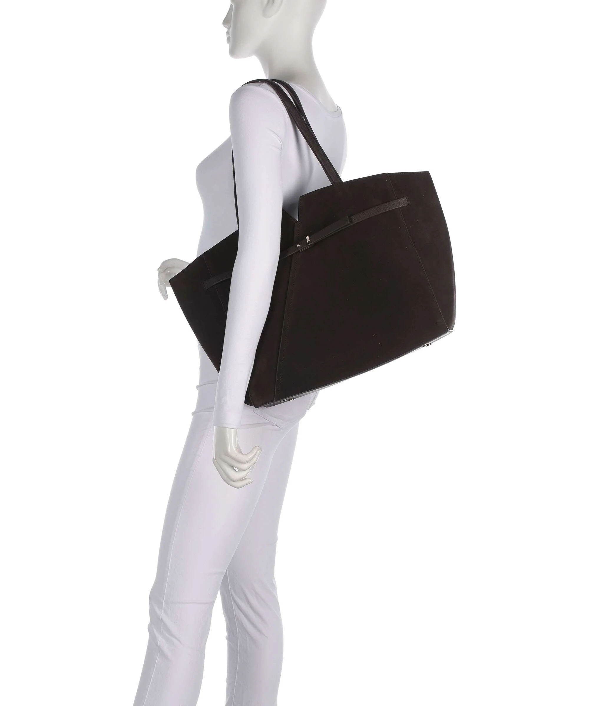 BOSS Revers Tote bag dark brown - Image 3