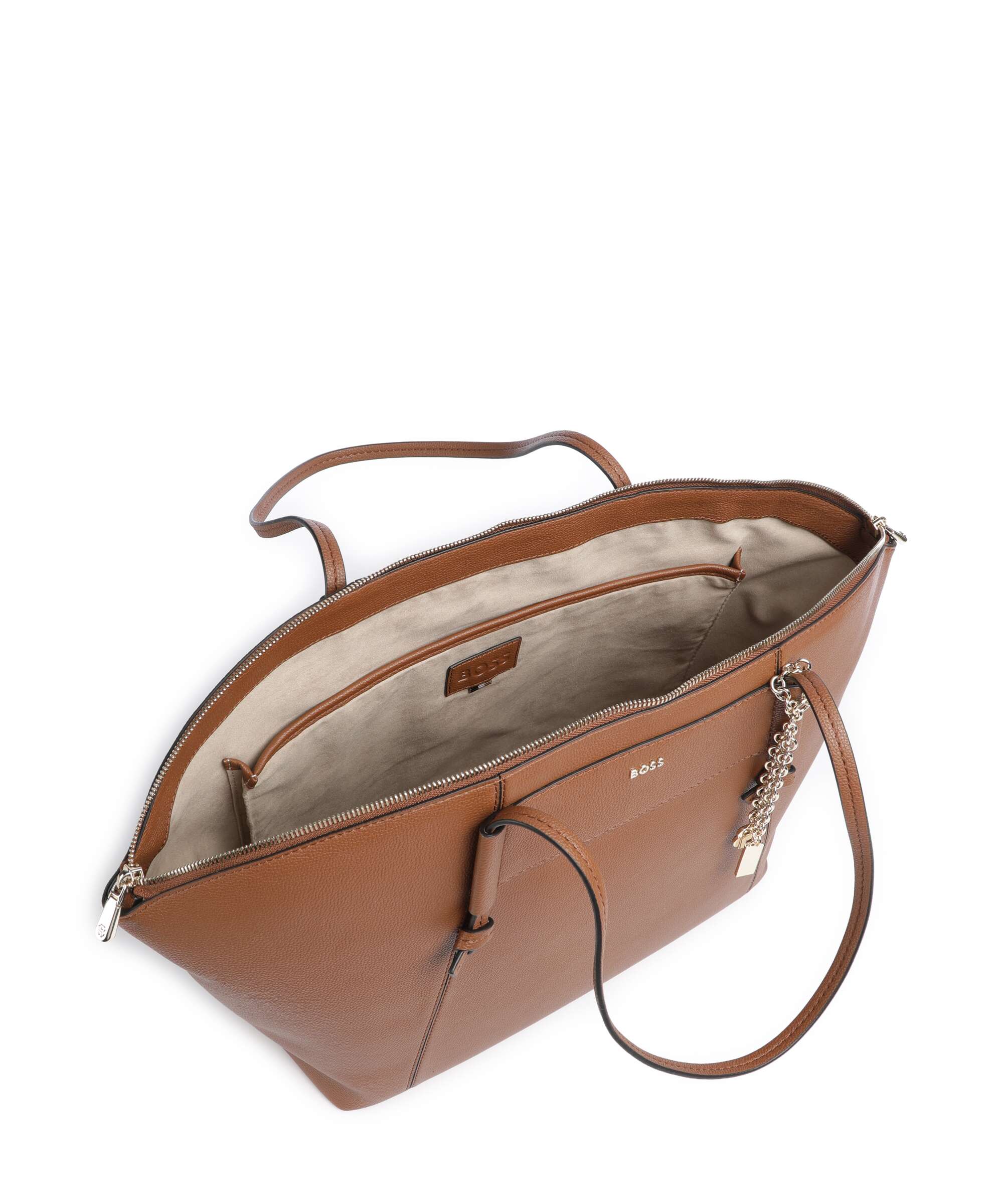 BOSS Salley Tote bag medium brown - Image 6