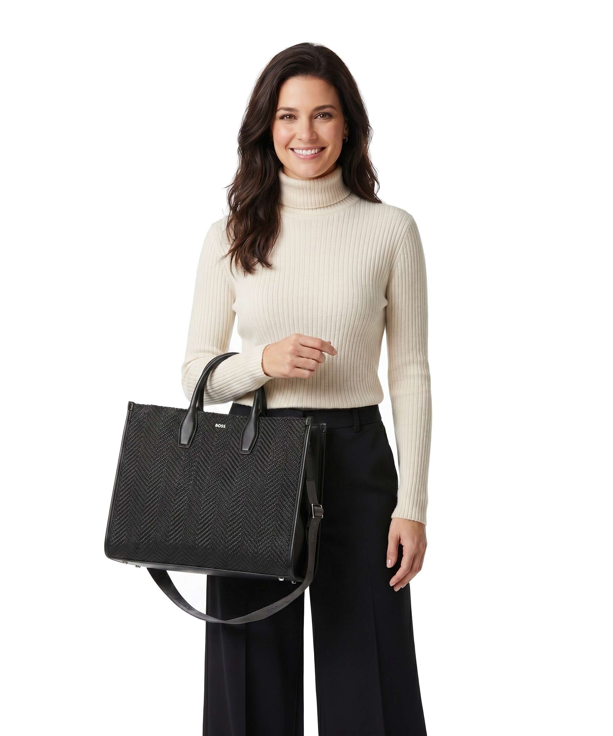 BOSS Sandy Handbag dark brown - Image 3