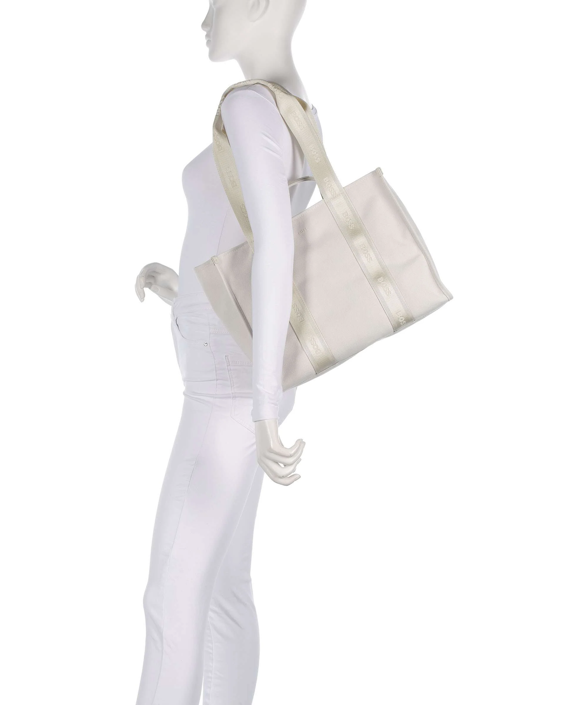 BOSS Sandy Tote bag open white - Image 3