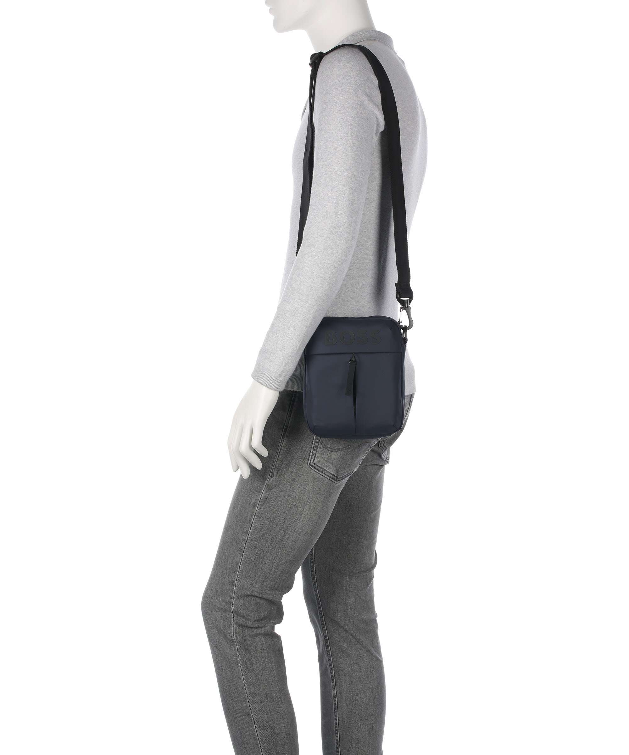 BOSS Stormy Crossbody bag dark blue - Image 3