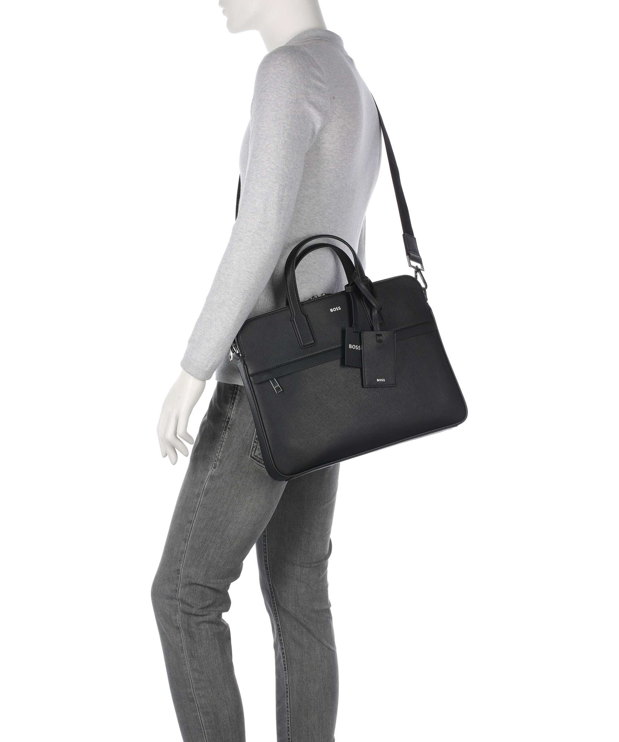 BOSS Zair Briefcase black - Image 3