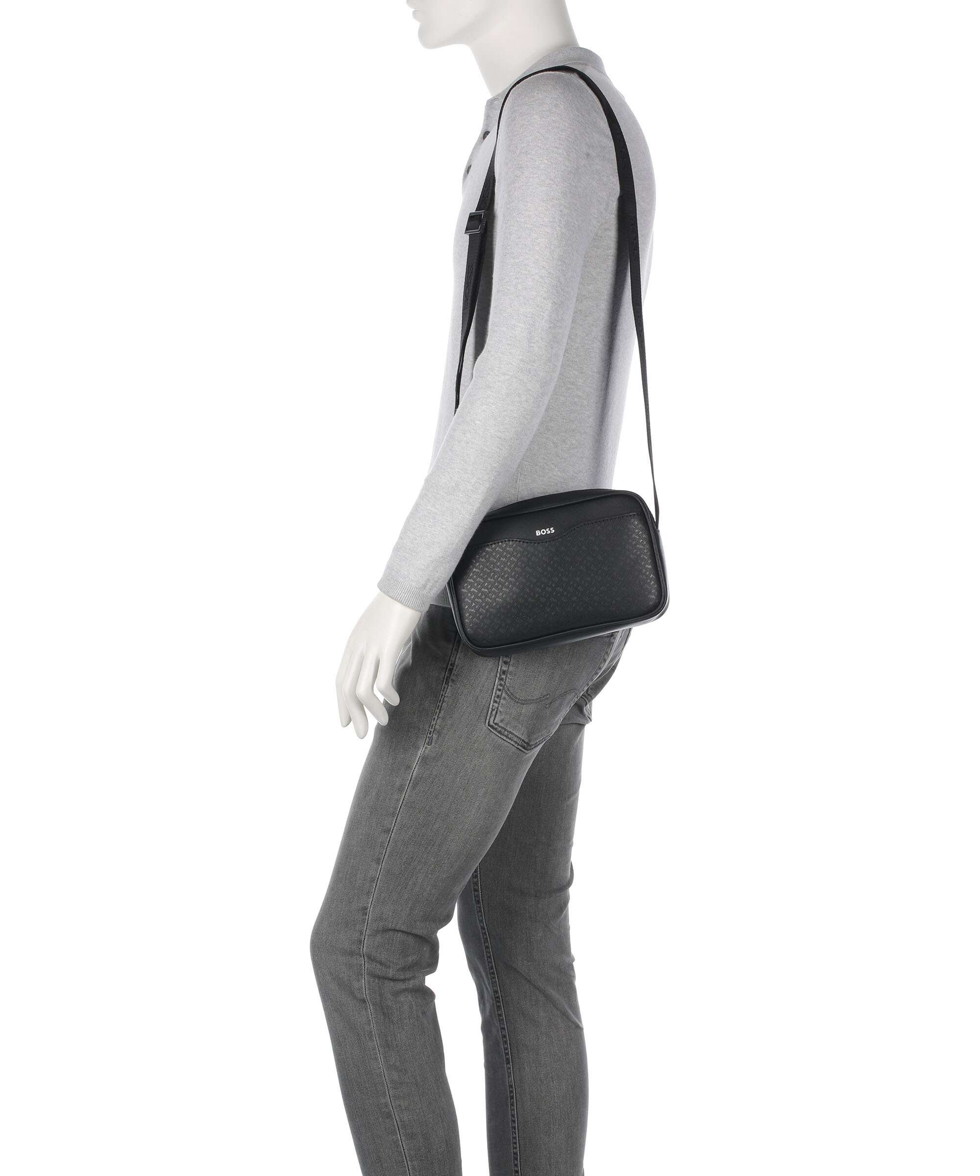 BOSS Zair Crossbody bag black - Image 3