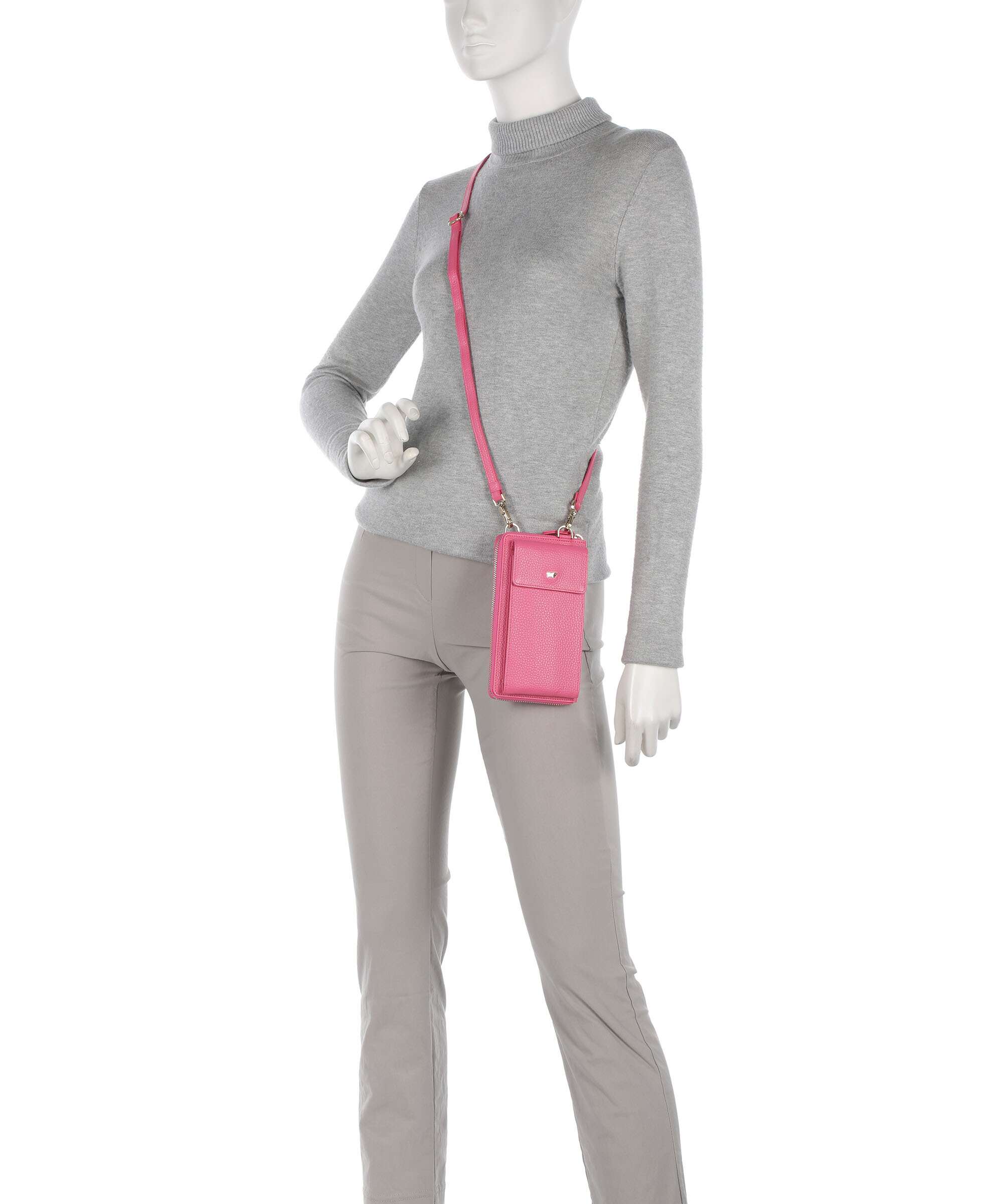Braun Büffel Asti Phone bag meta pink - Image 3