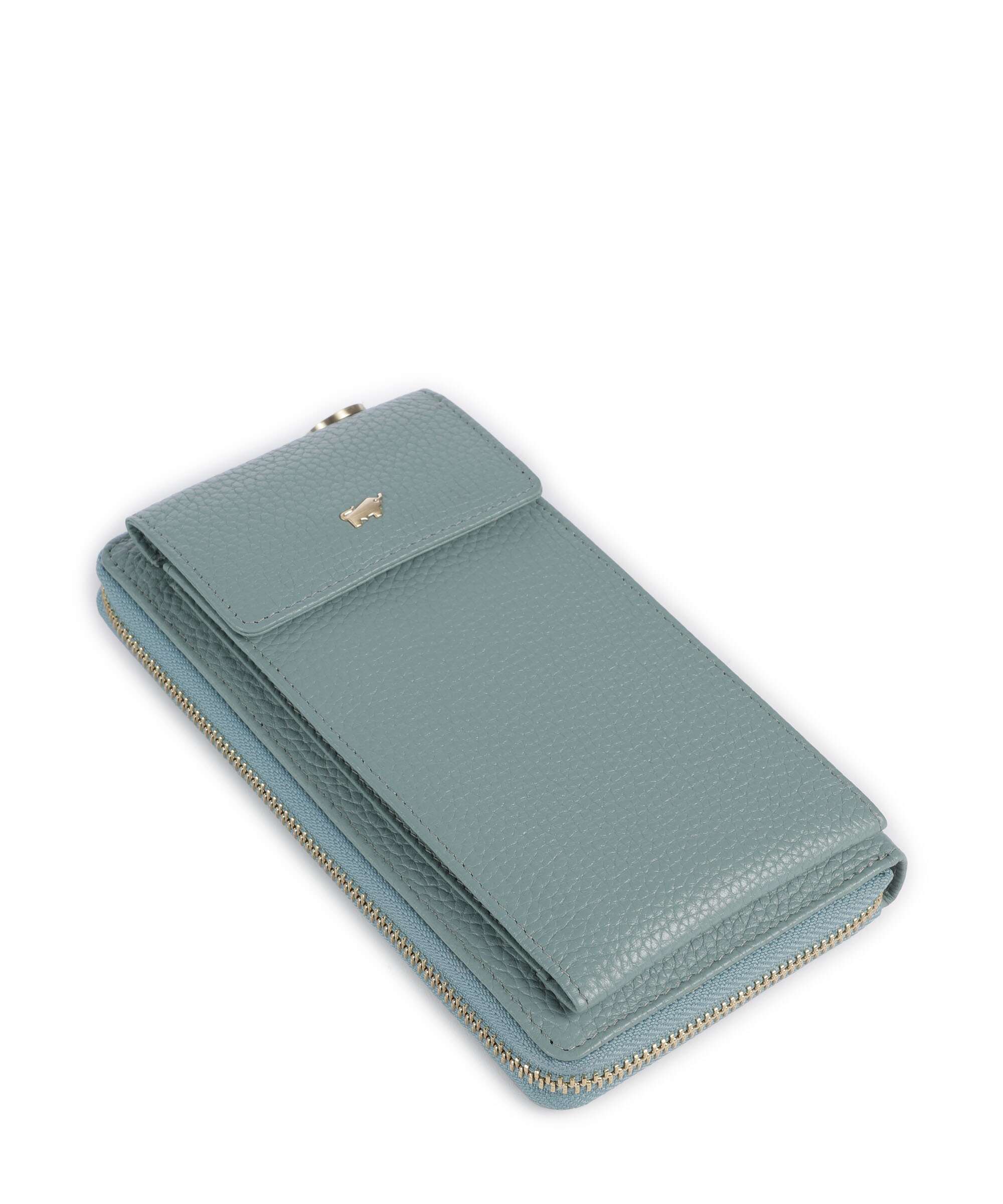 Braun Büffel Asti Phone bag green mistle - Image 4
