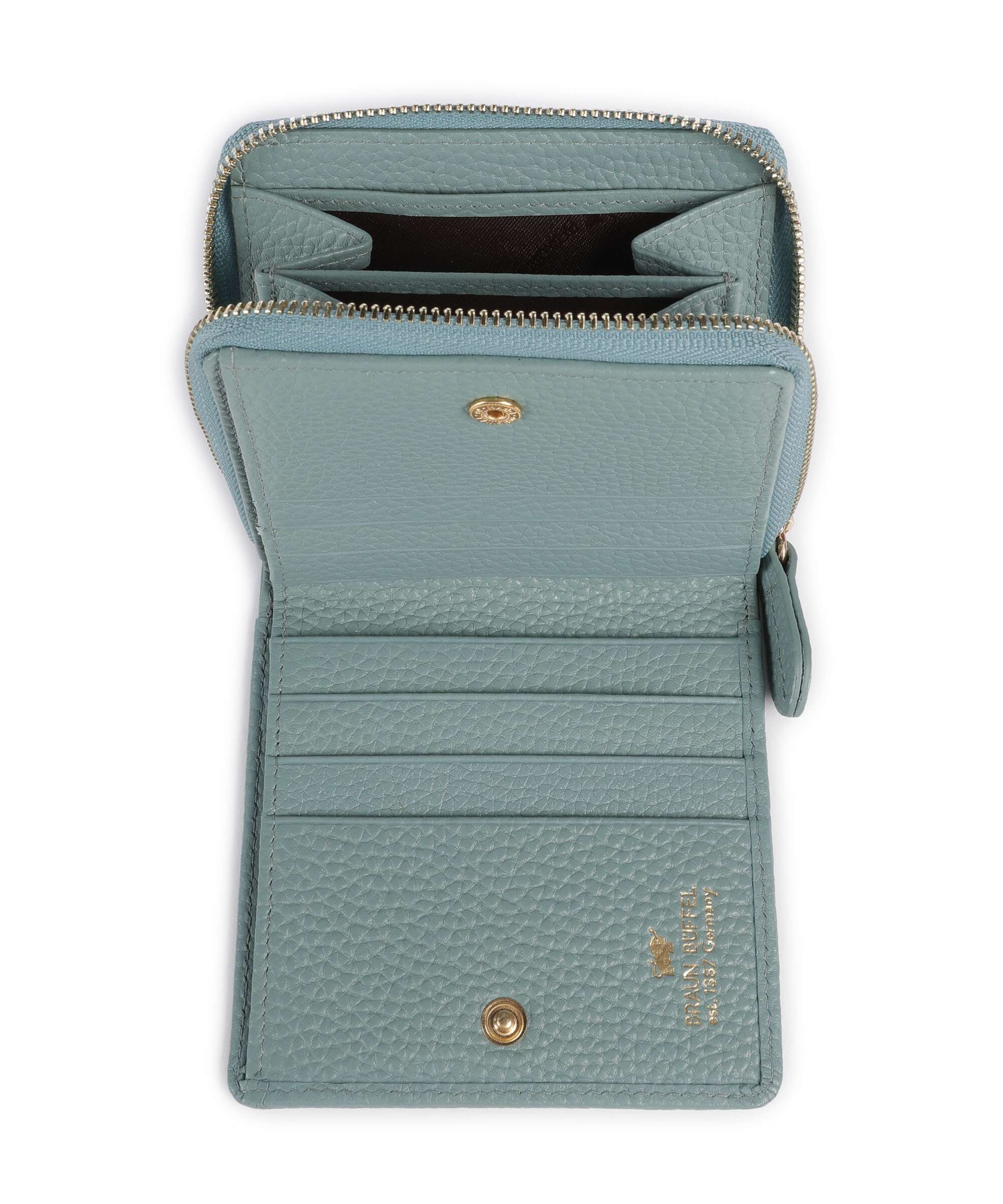 Braun Büffel Asti Wallet green mistle - Image 2