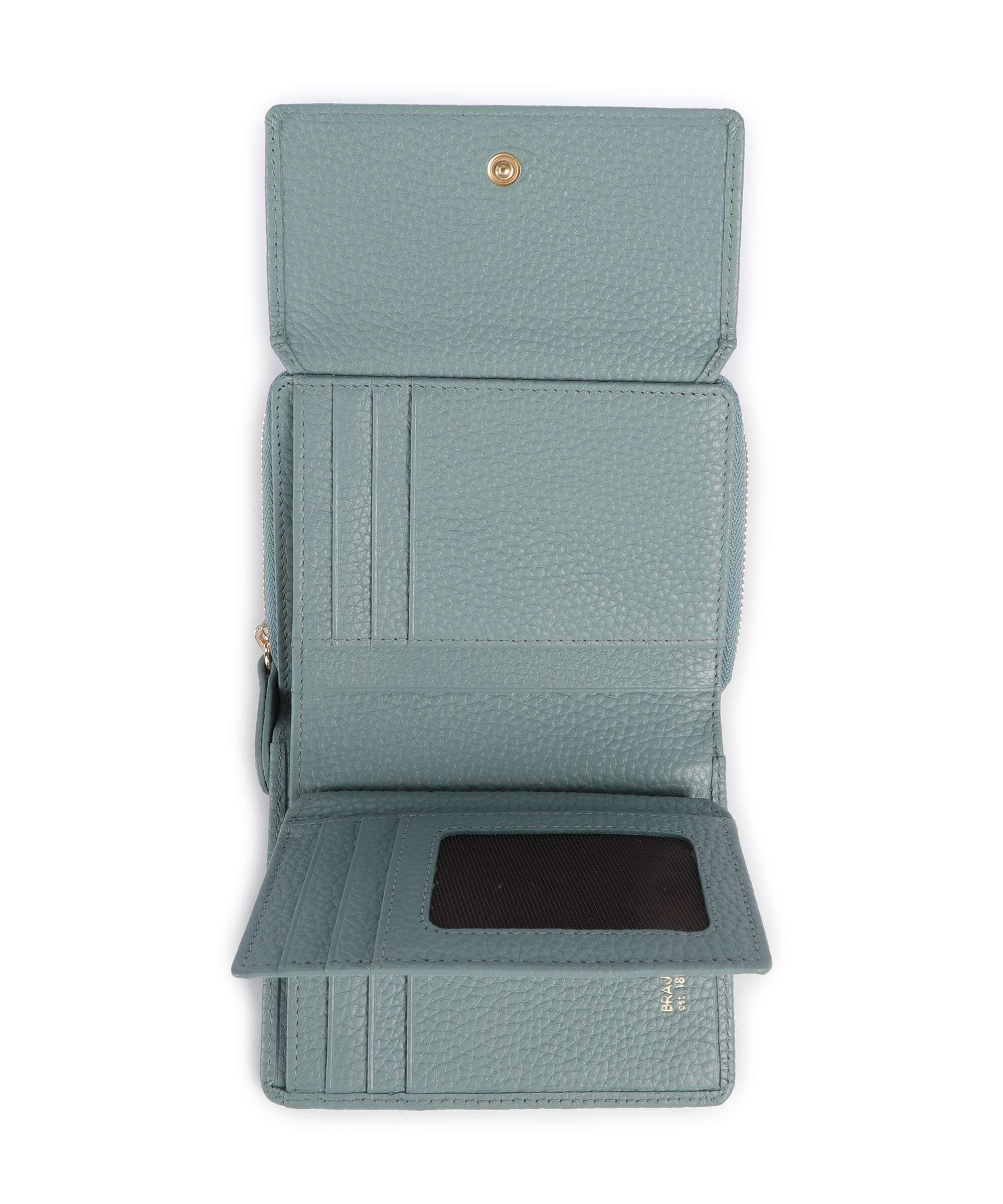 Braun Büffel Asti Wallet green mistle - Image 2