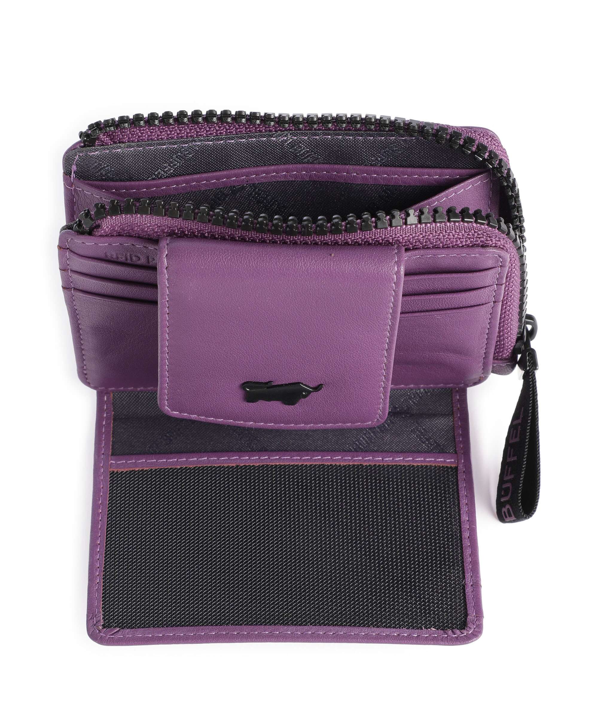 Braun Büffel Capri Credit card holder viola - Image 2
