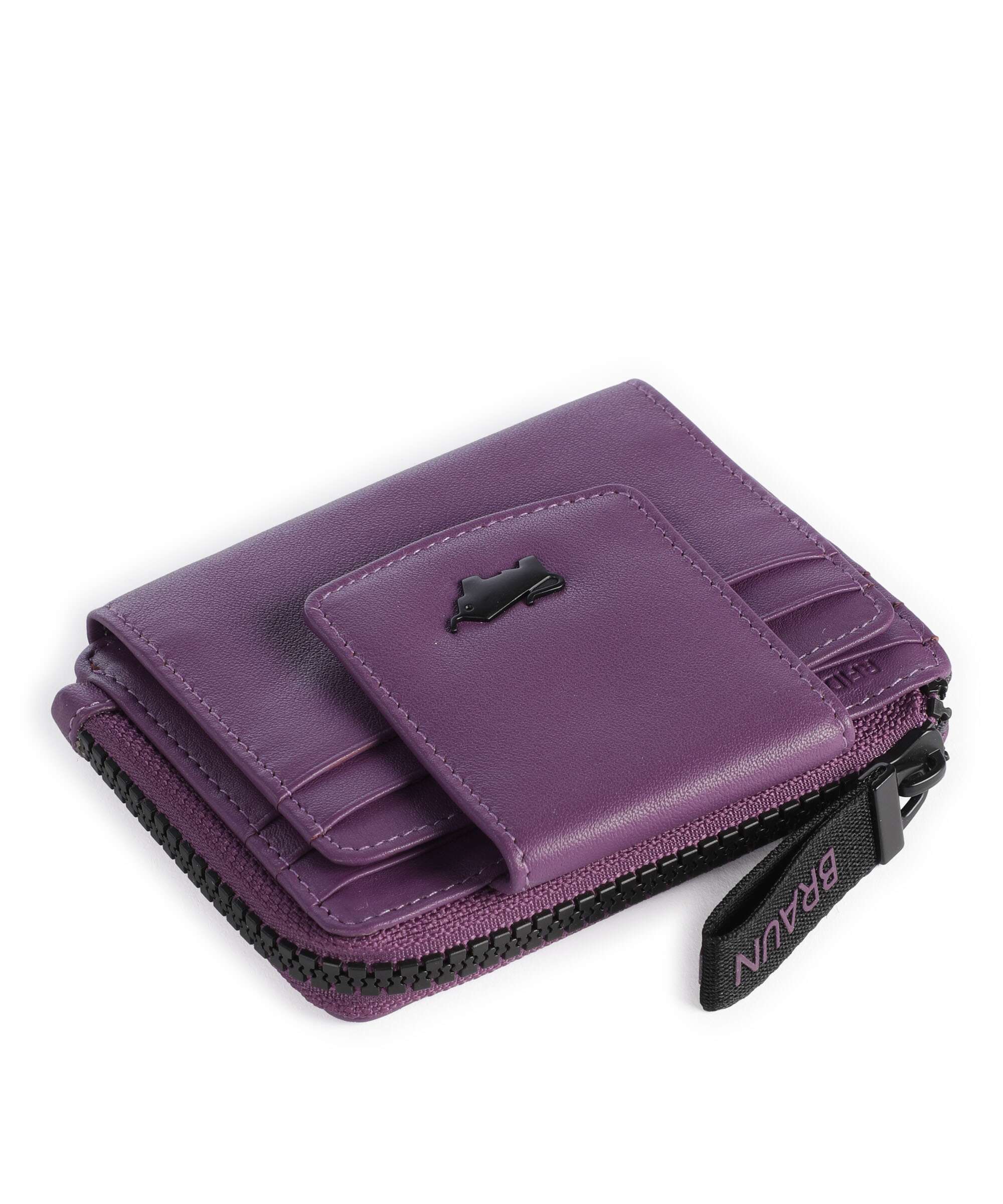 Braun Büffel Capri Credit card holder viola - Image 4