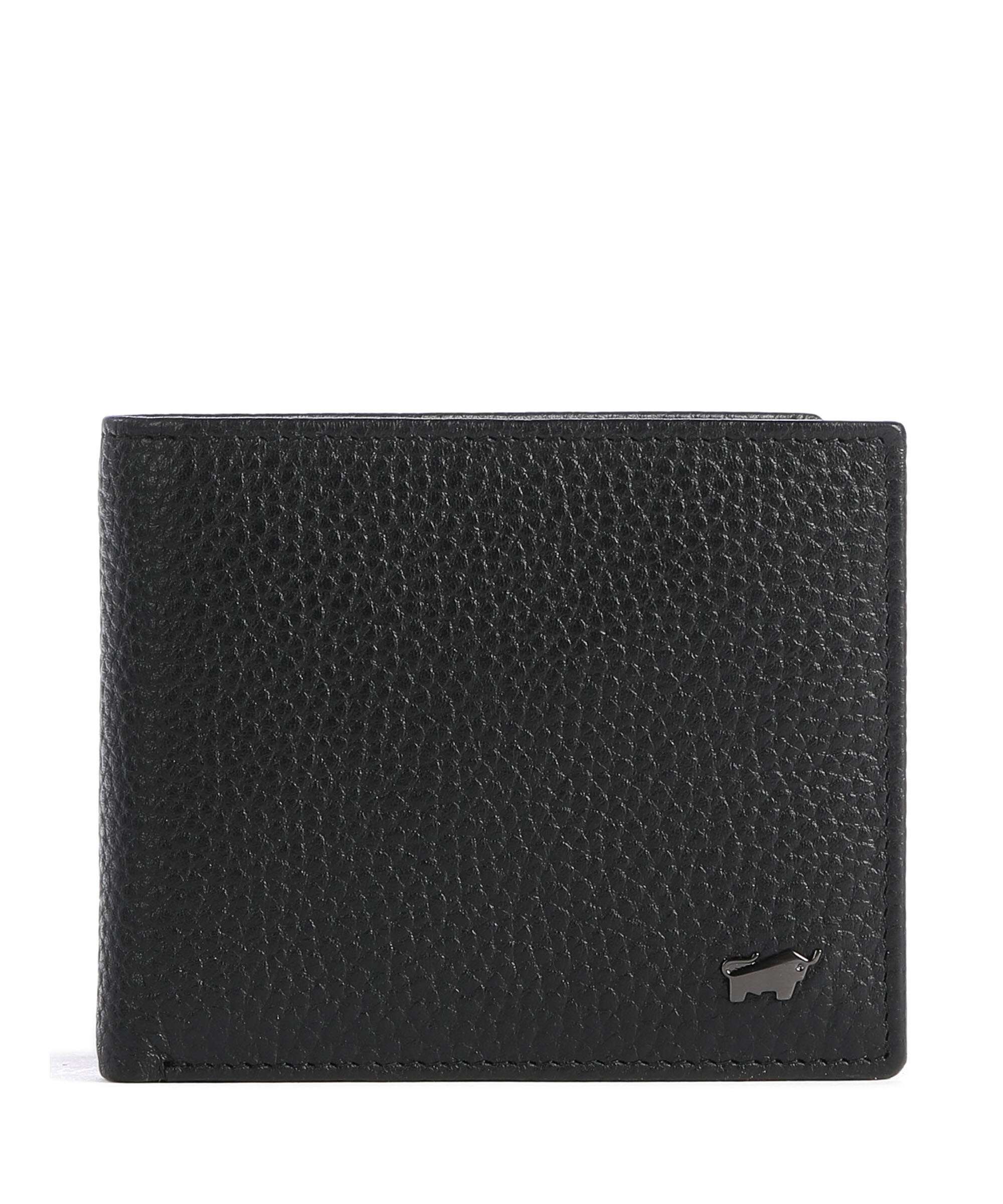 Braun Büffel Theo Wallet schwarz