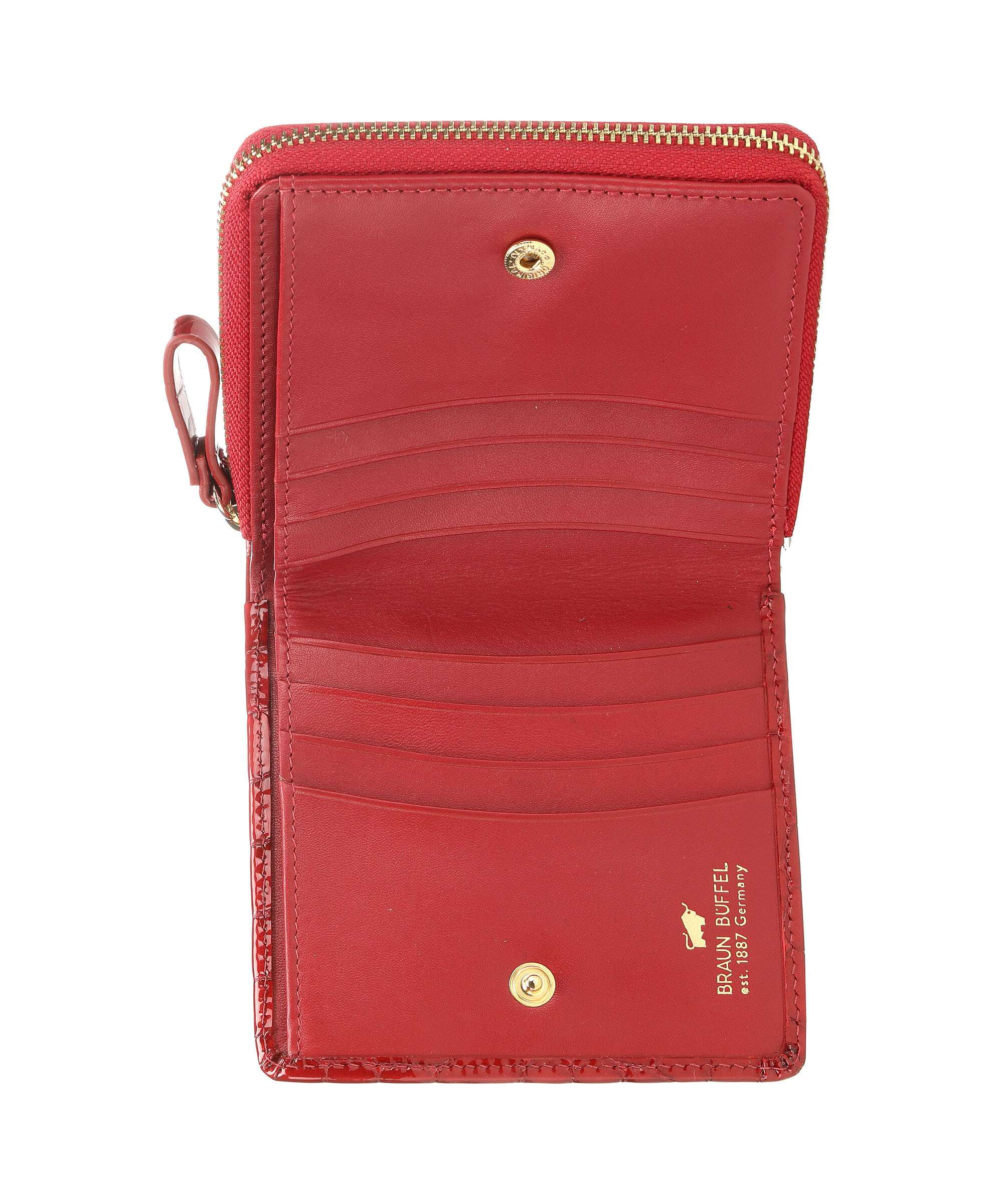 Braun Büffel Verona Wallet rot - Image 2