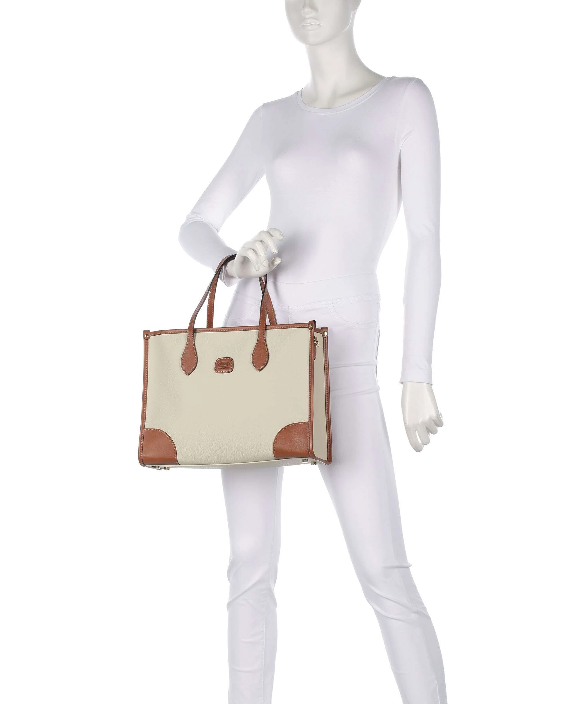 Brics Firenze Tote bag cream - Image 3
