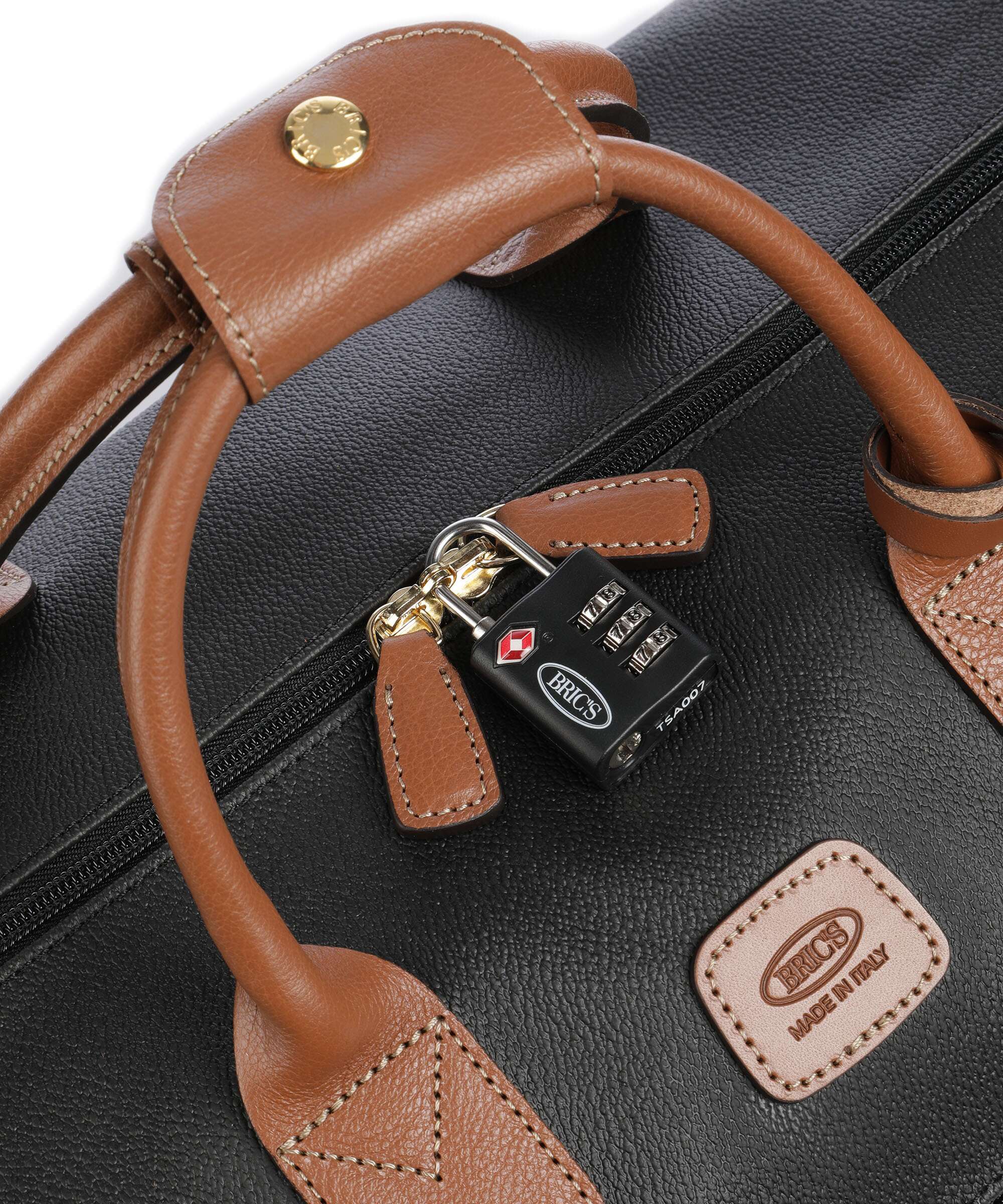 Brics Firenze Weekend bag black - Image 4