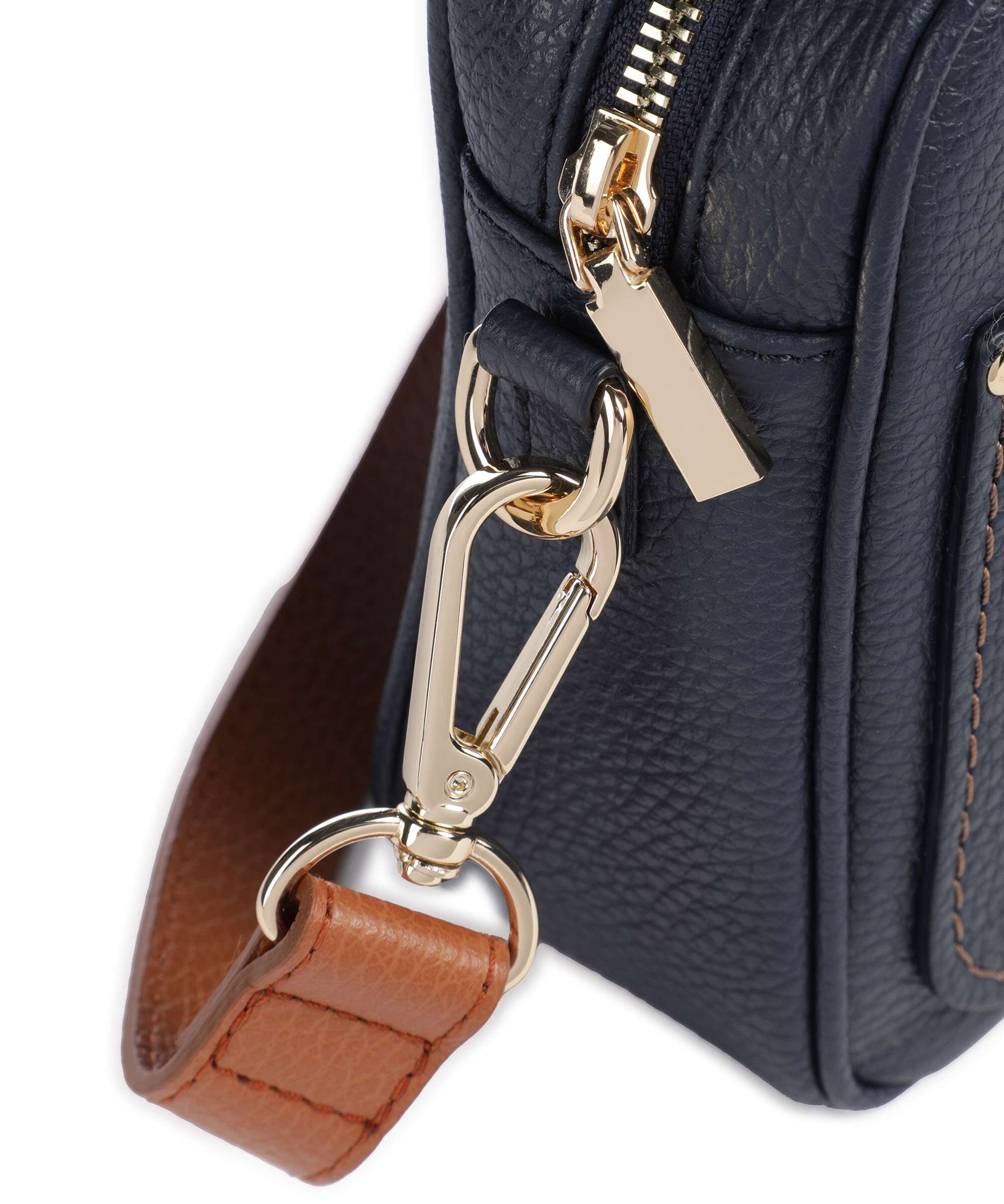 Brics Gondola Magnolia Crossbody bag night blue/caramel - Image 4