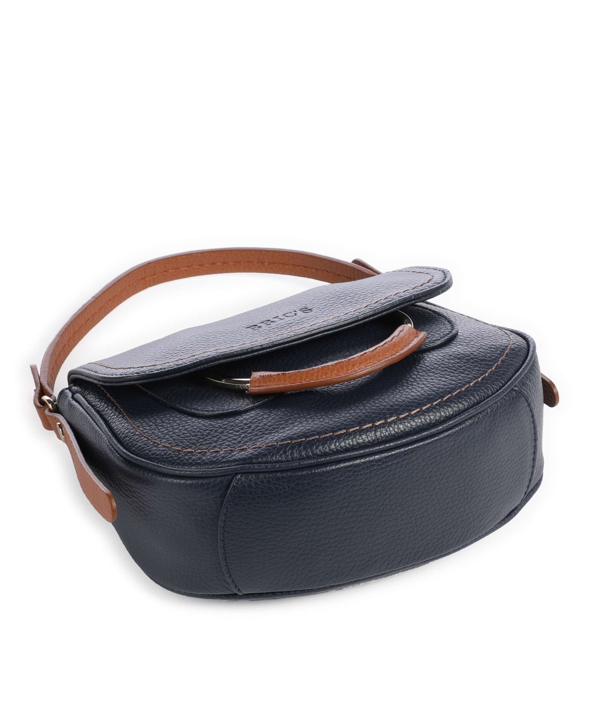 Brics Gondola Stella mini Shoulder bag night blue/caramel - Image 5