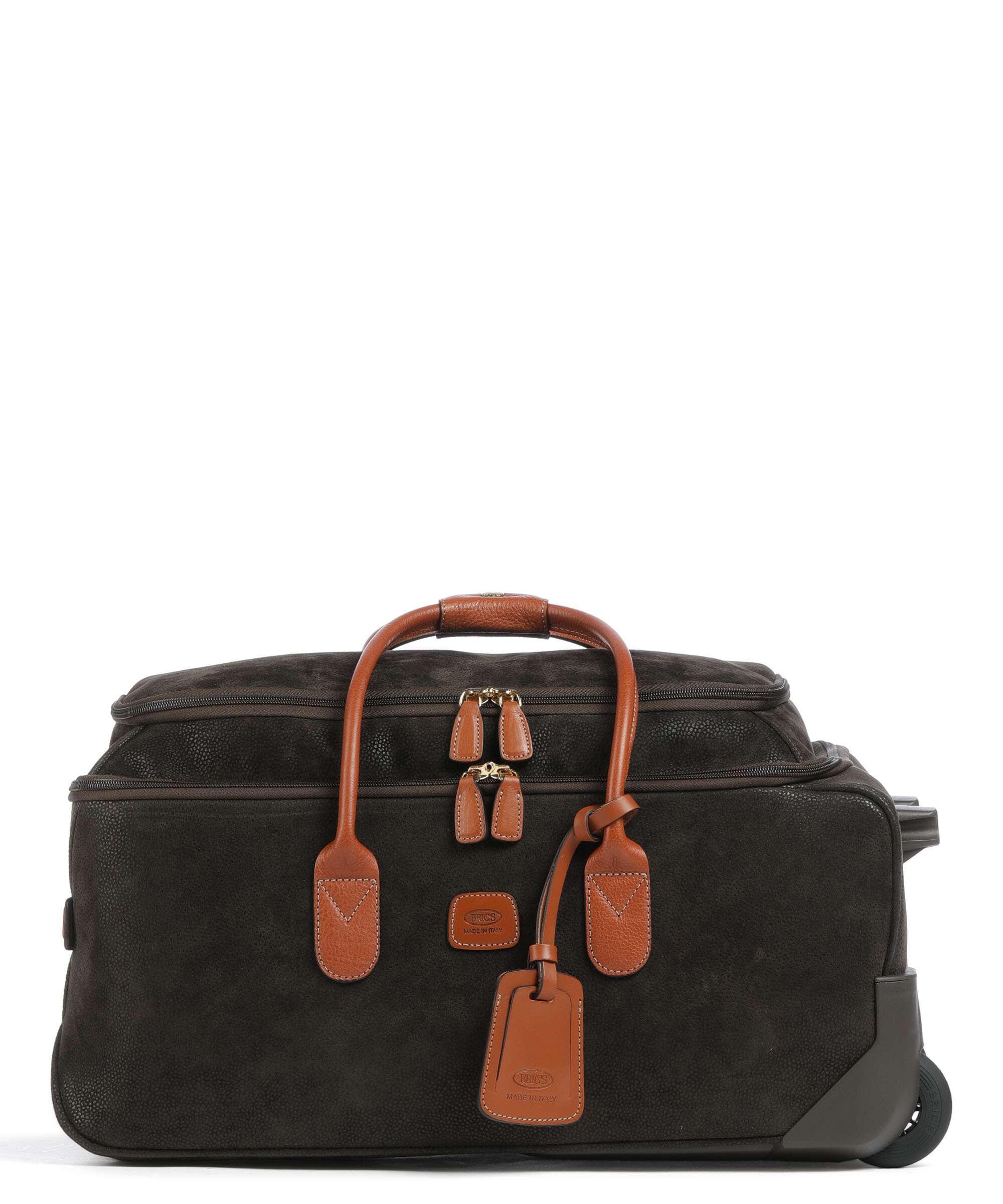 Brics Travel bag with wheels olive - Image 3