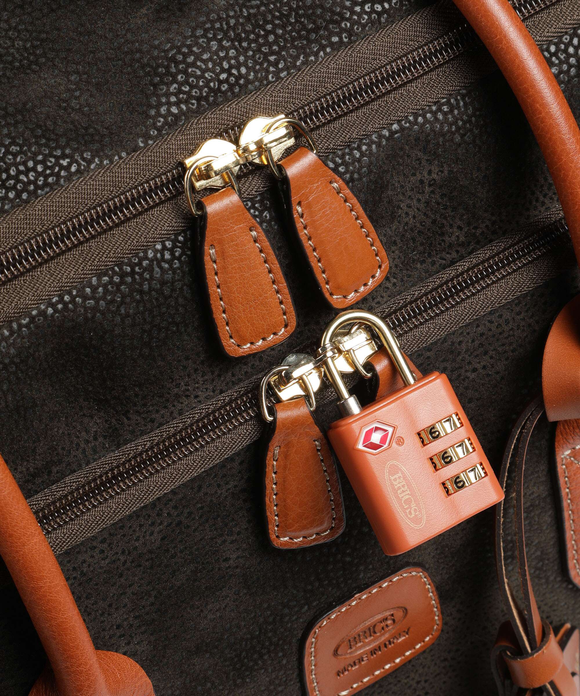 Brics Travel bag with wheels olive - Image 4