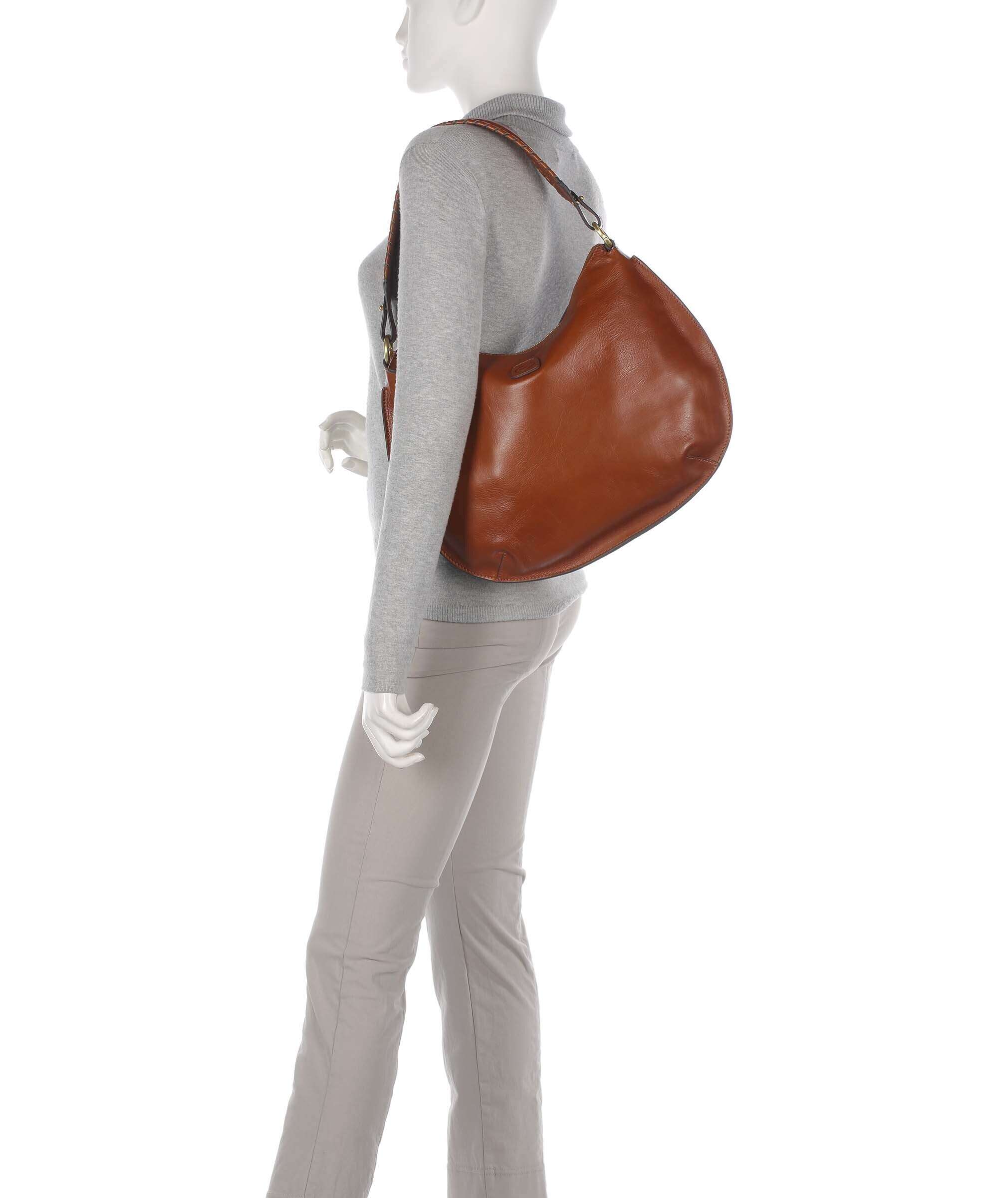 Brics Volterra Hobo bag tobacco - Image 3