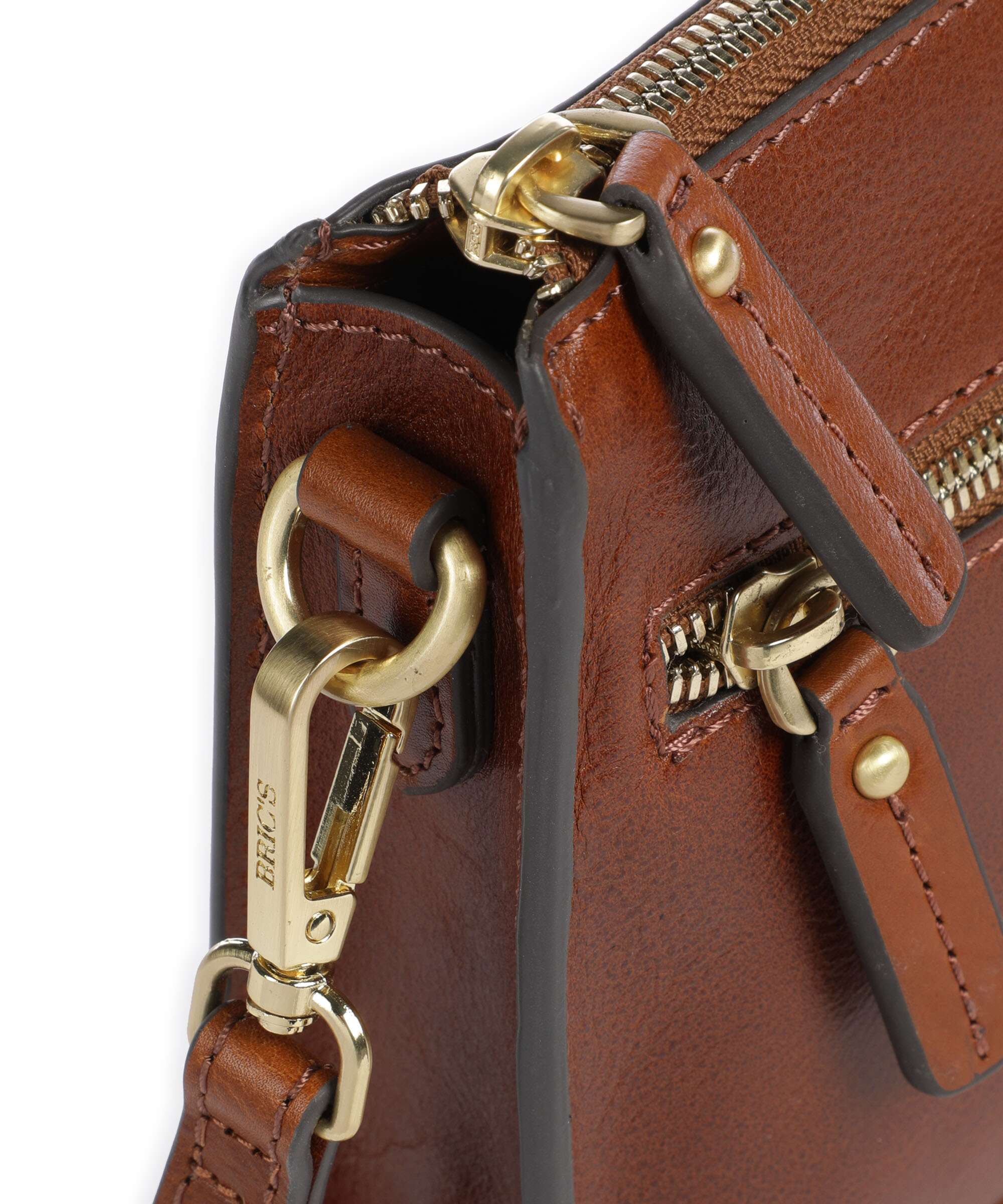 Brics Volterra S Crossbody bag tobacco - Image 5