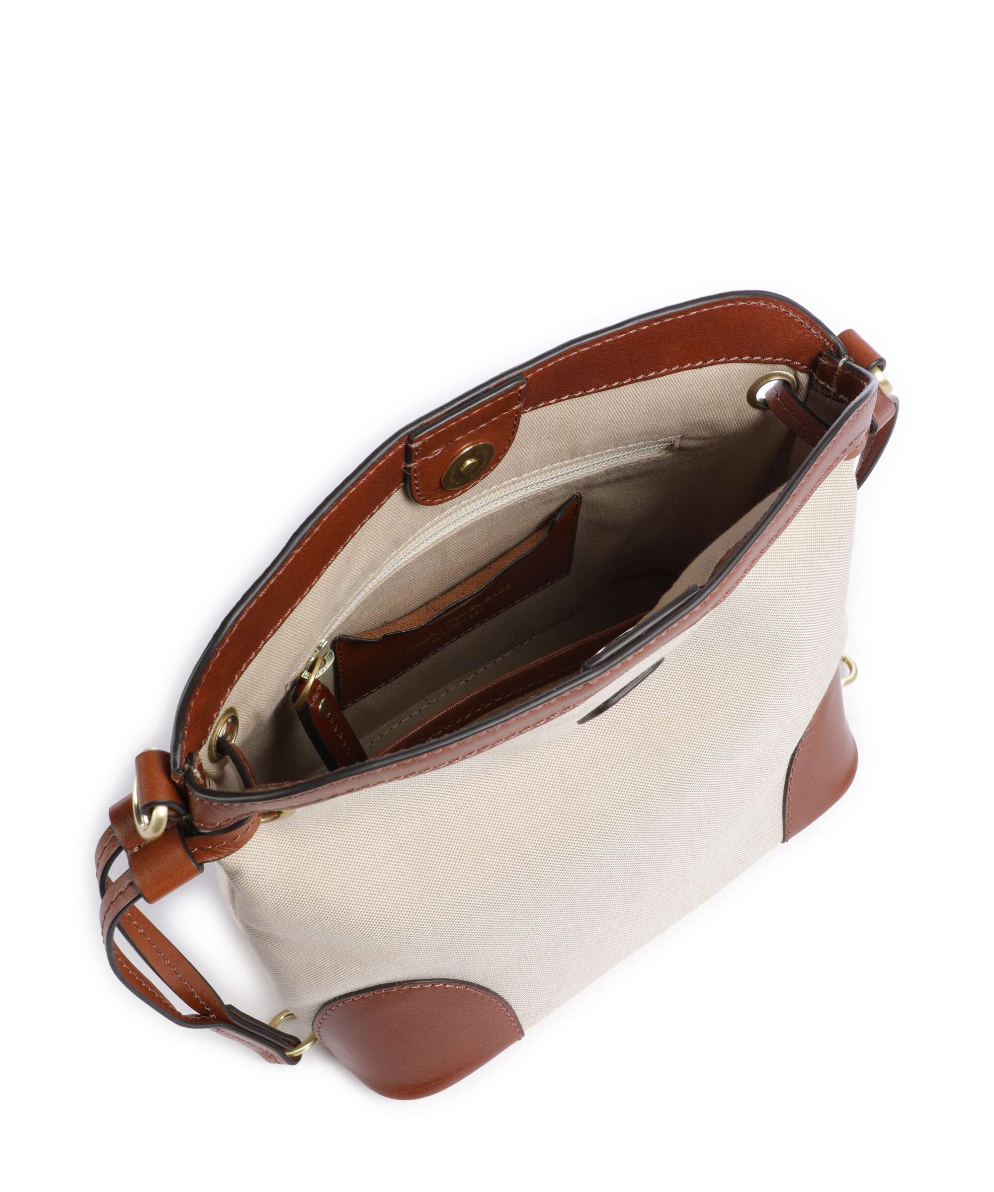 Brics Volterra Small Bucket bag cappuccino - Image 7