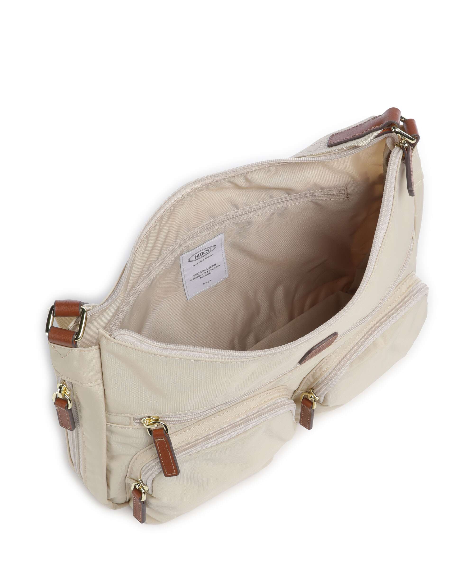 Brics X-Collection Crossbody bag beige - Image 6