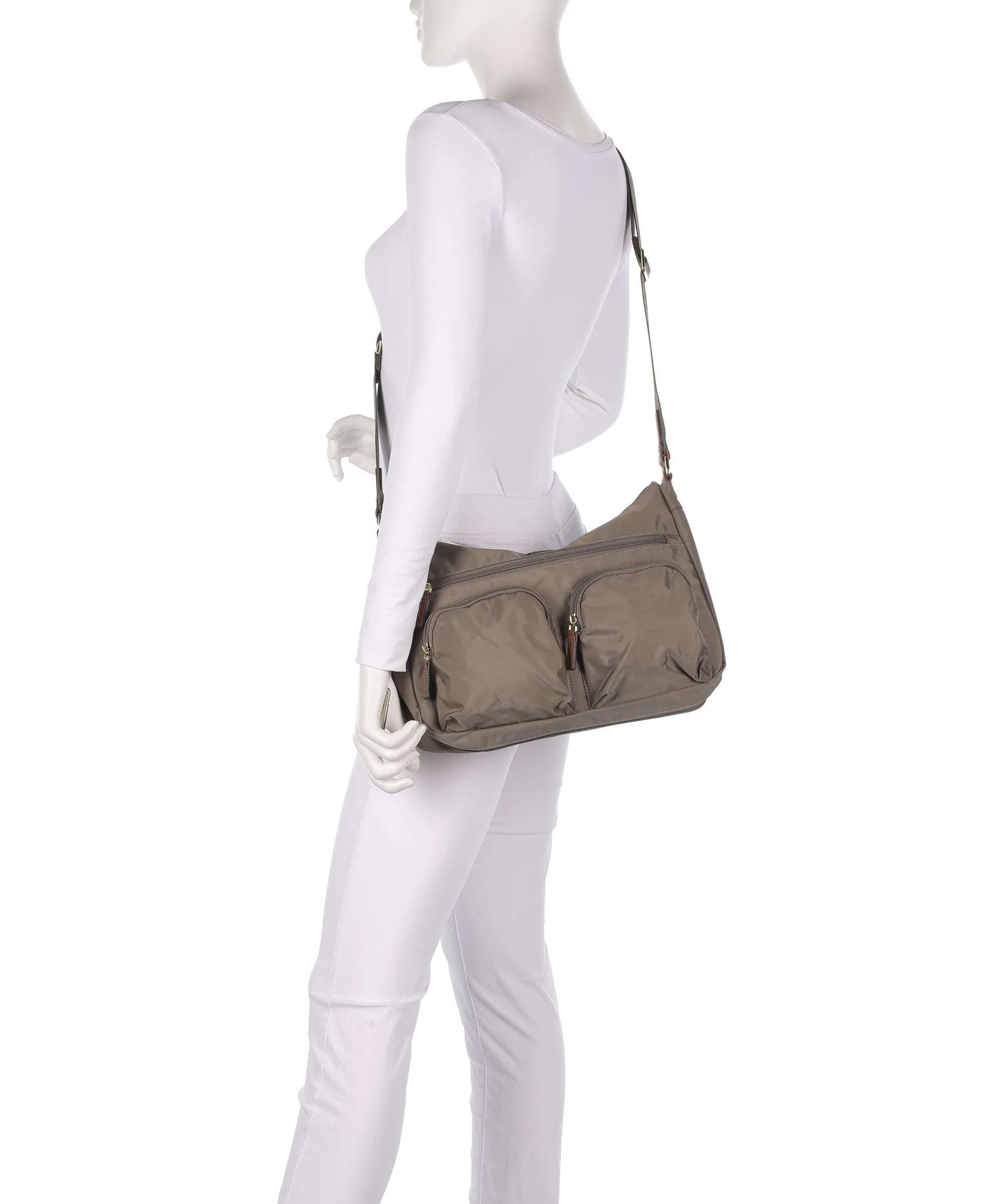 Brics X-Collection Crossbody bag nut - Image 3