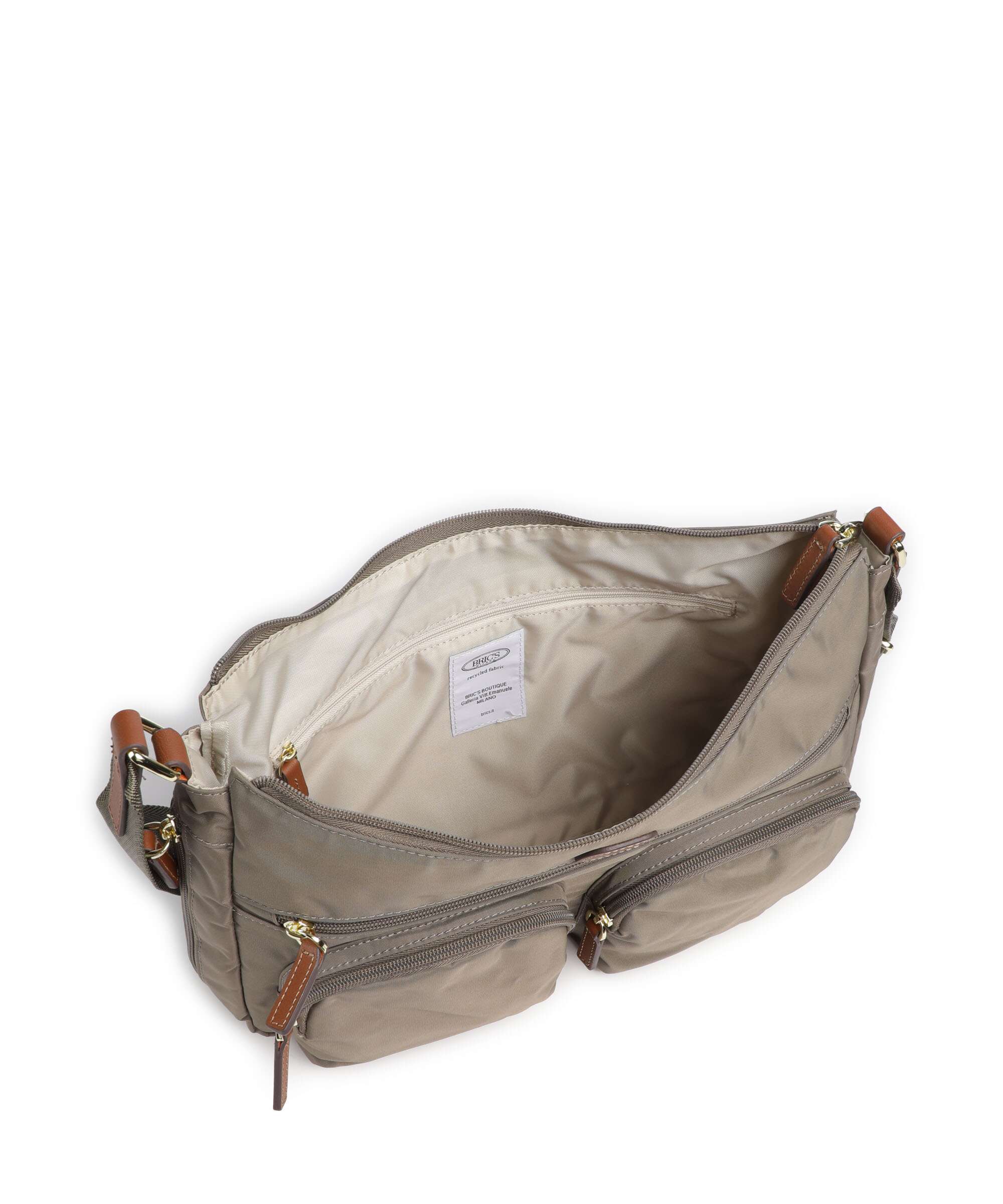 Brics X-Collection Crossbody bag nut - Image 6