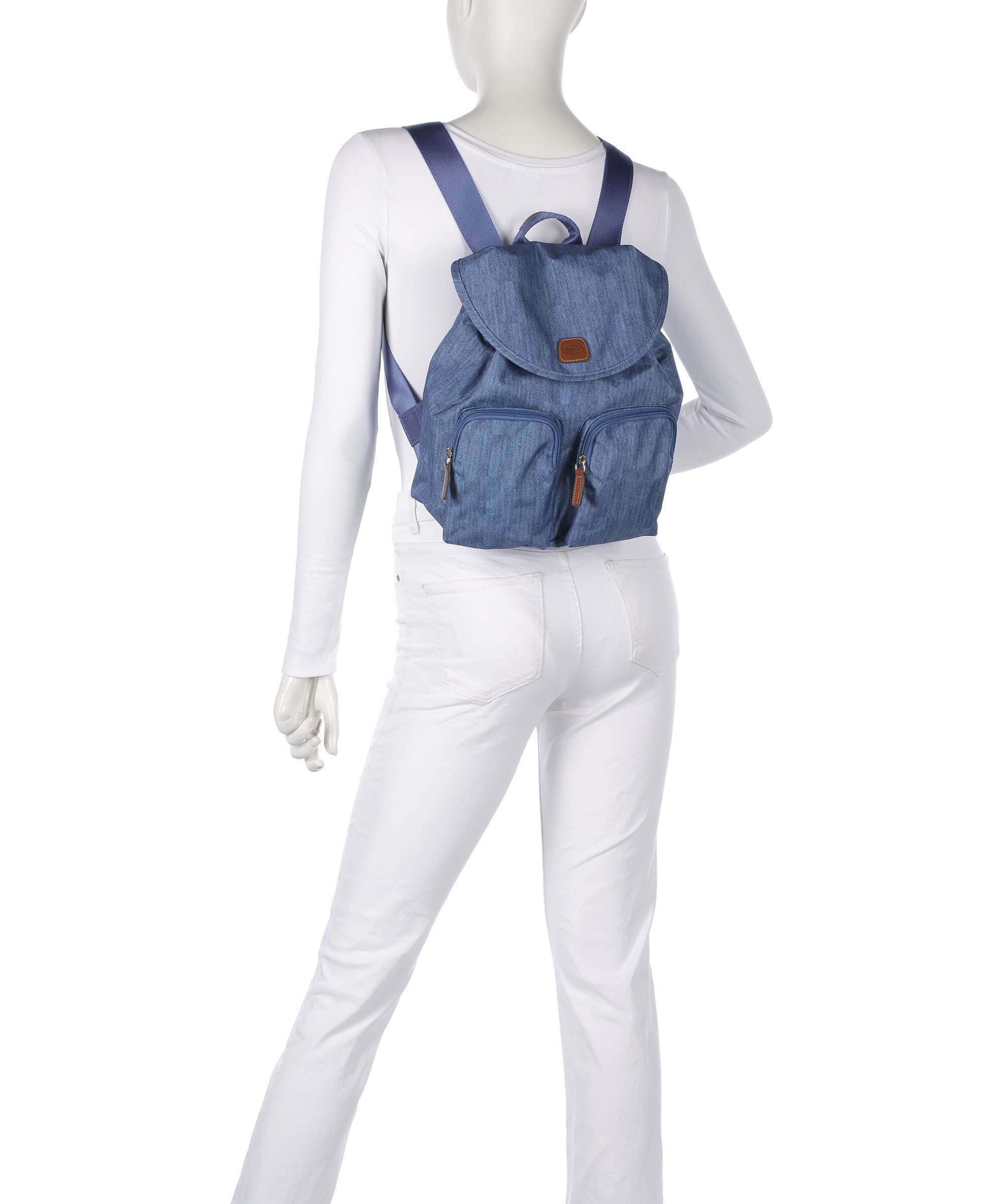 Brics X-Collection Small Backpack jeans - Image 3