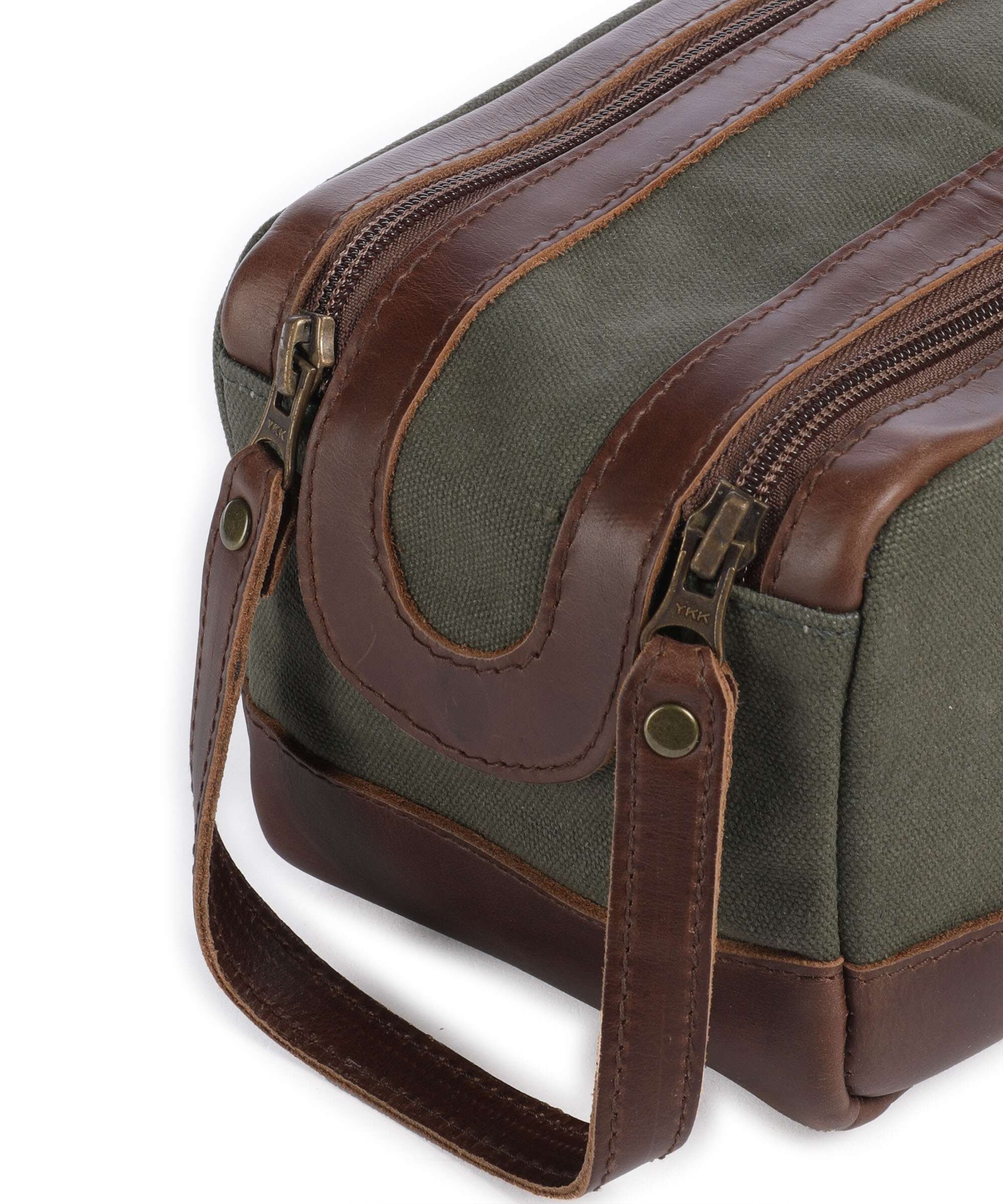 Buckle & Seam Bruno Toiletry bag green - Image 3