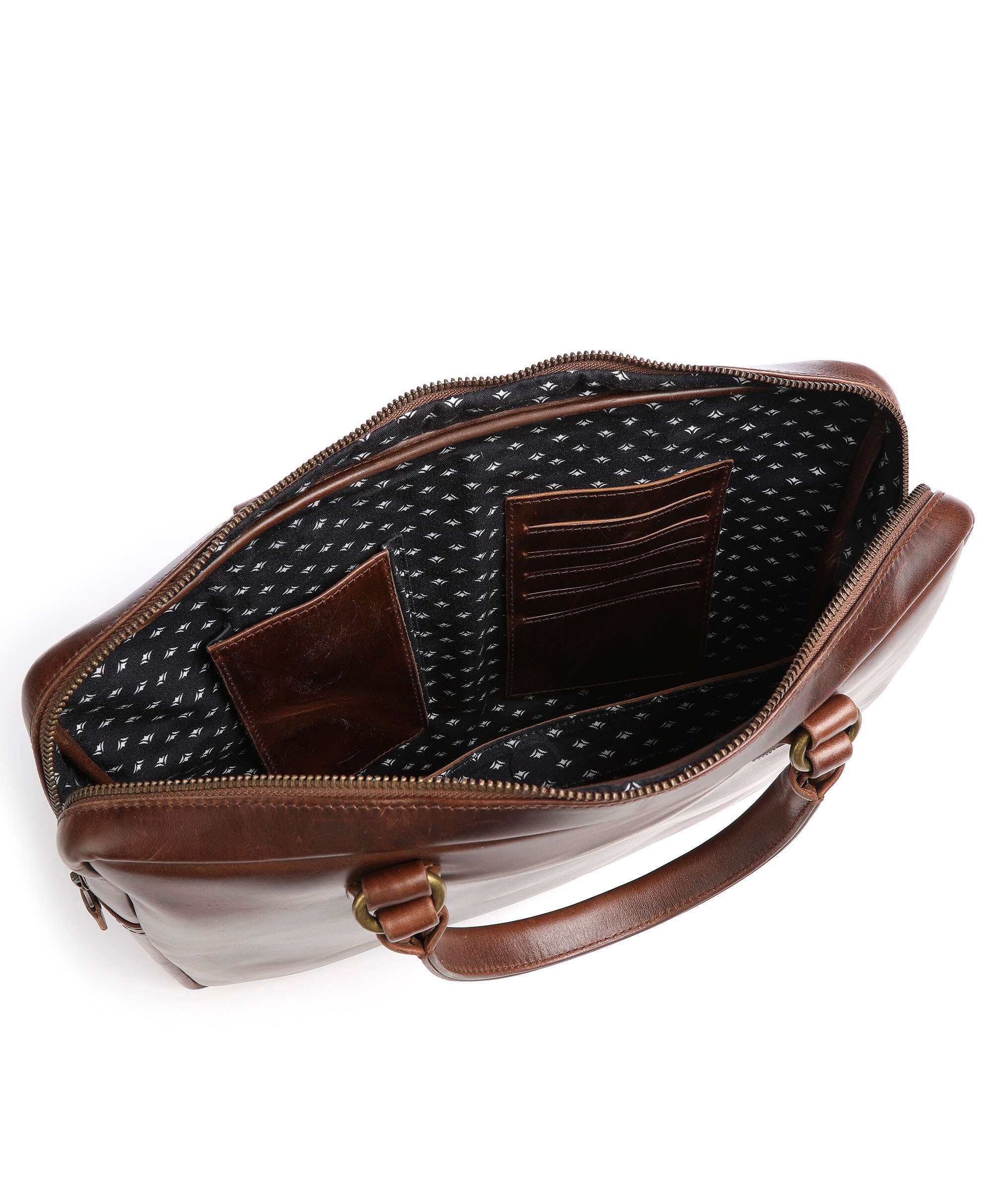 Buckle & Seam Cali Briefcase brown - Image 3