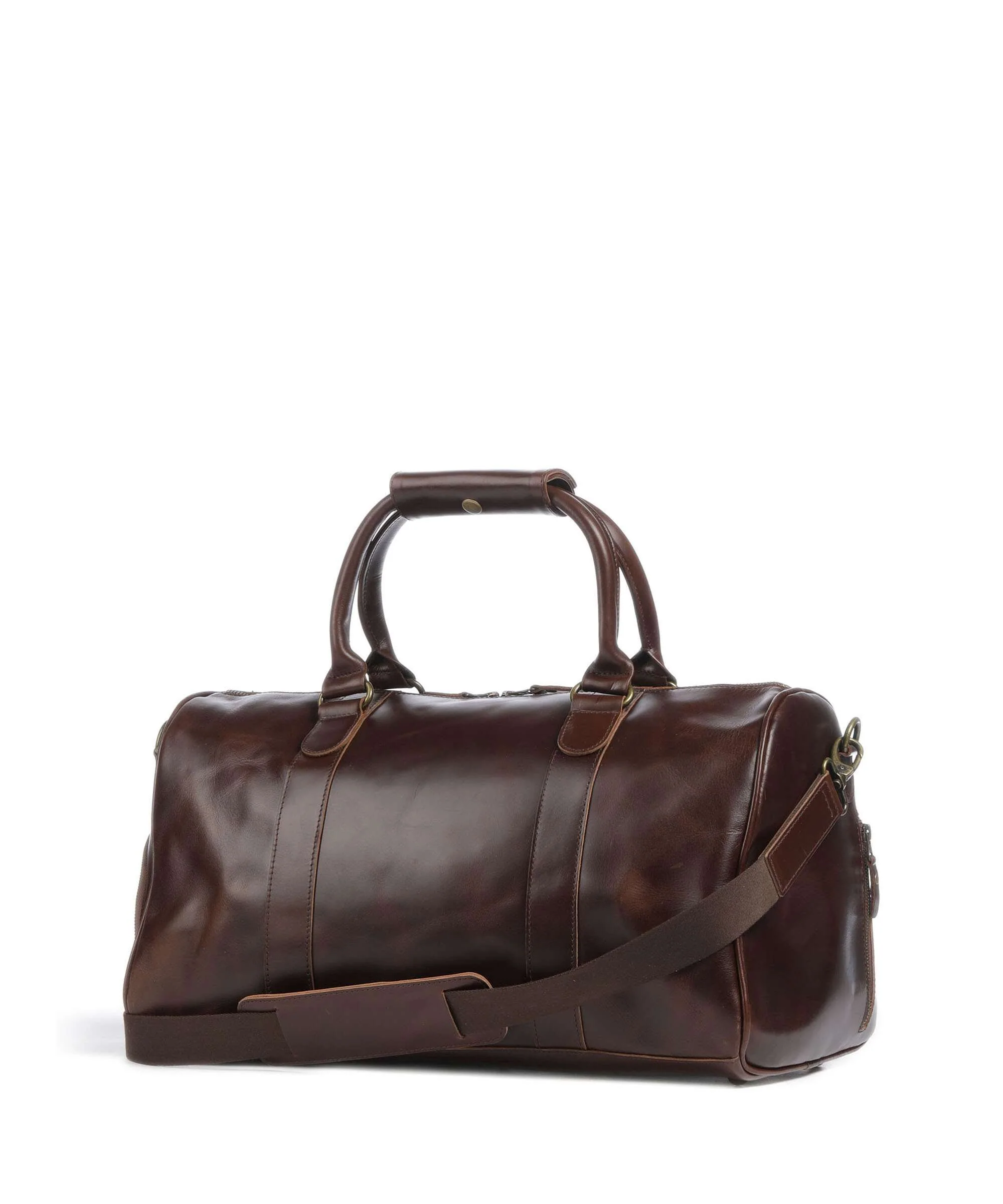 Buckle & Seam Crazy Horse Collin Weekend bag brown/dot - Image 2