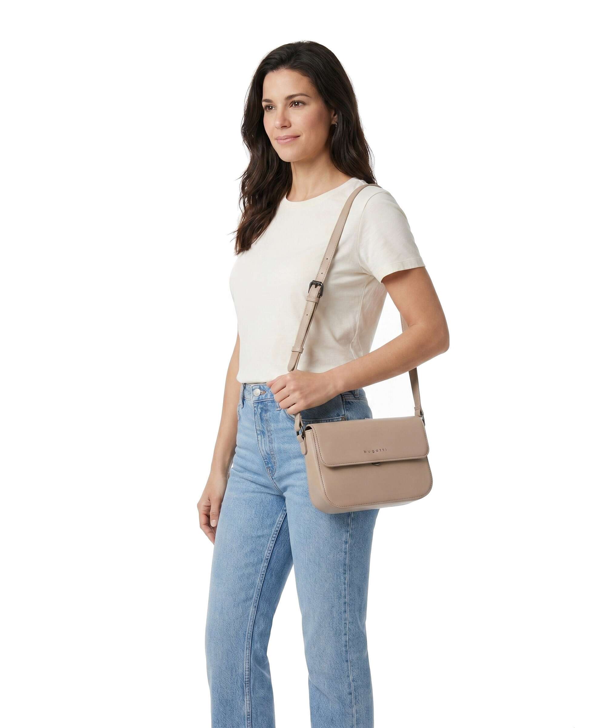 Bugatti Almata Crossbody bag sand - Image 3