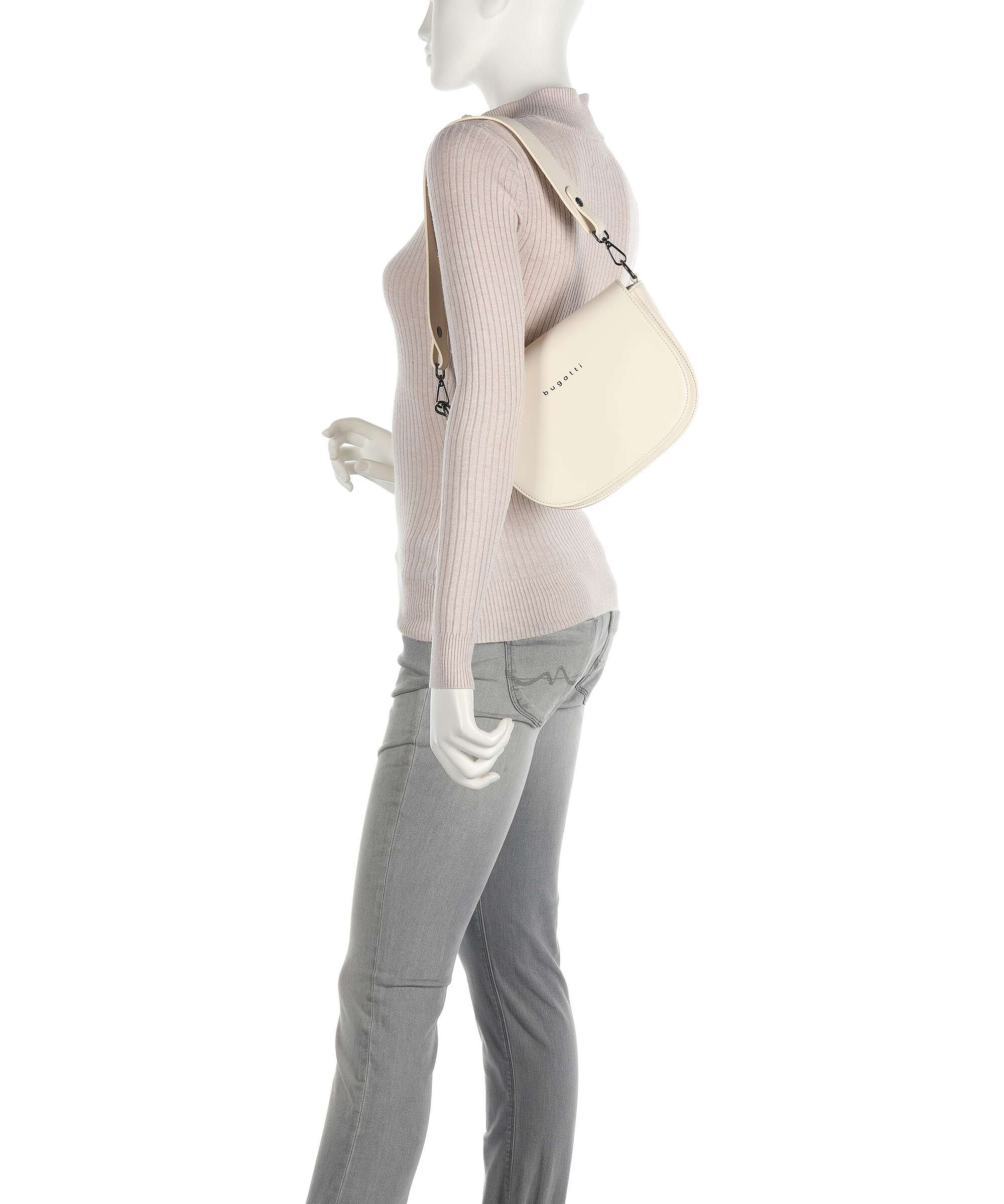 Bugatti Almata Shoulder bag beige - Image 3