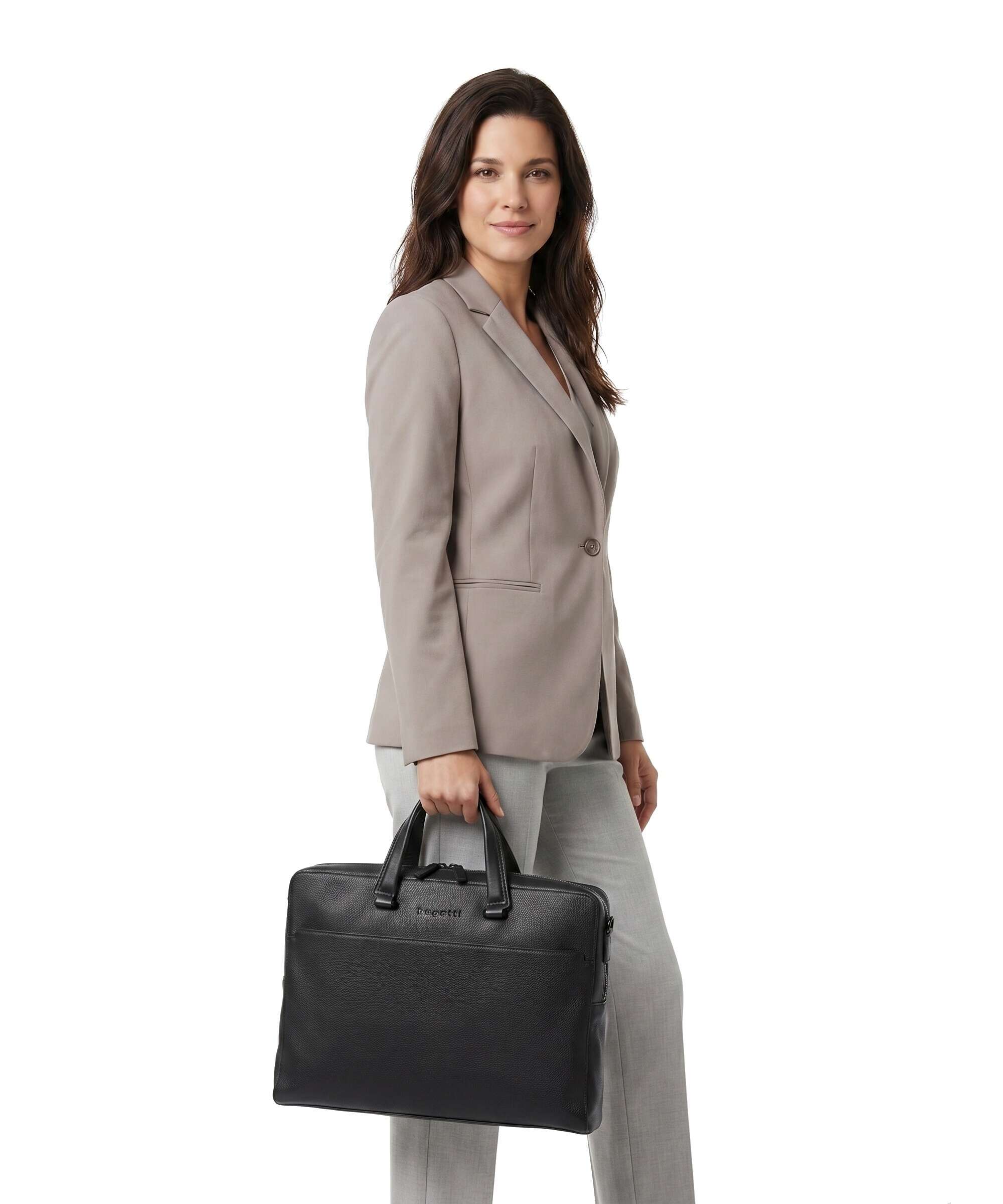 Bugatti Black Briefcase schwarz - Image 3