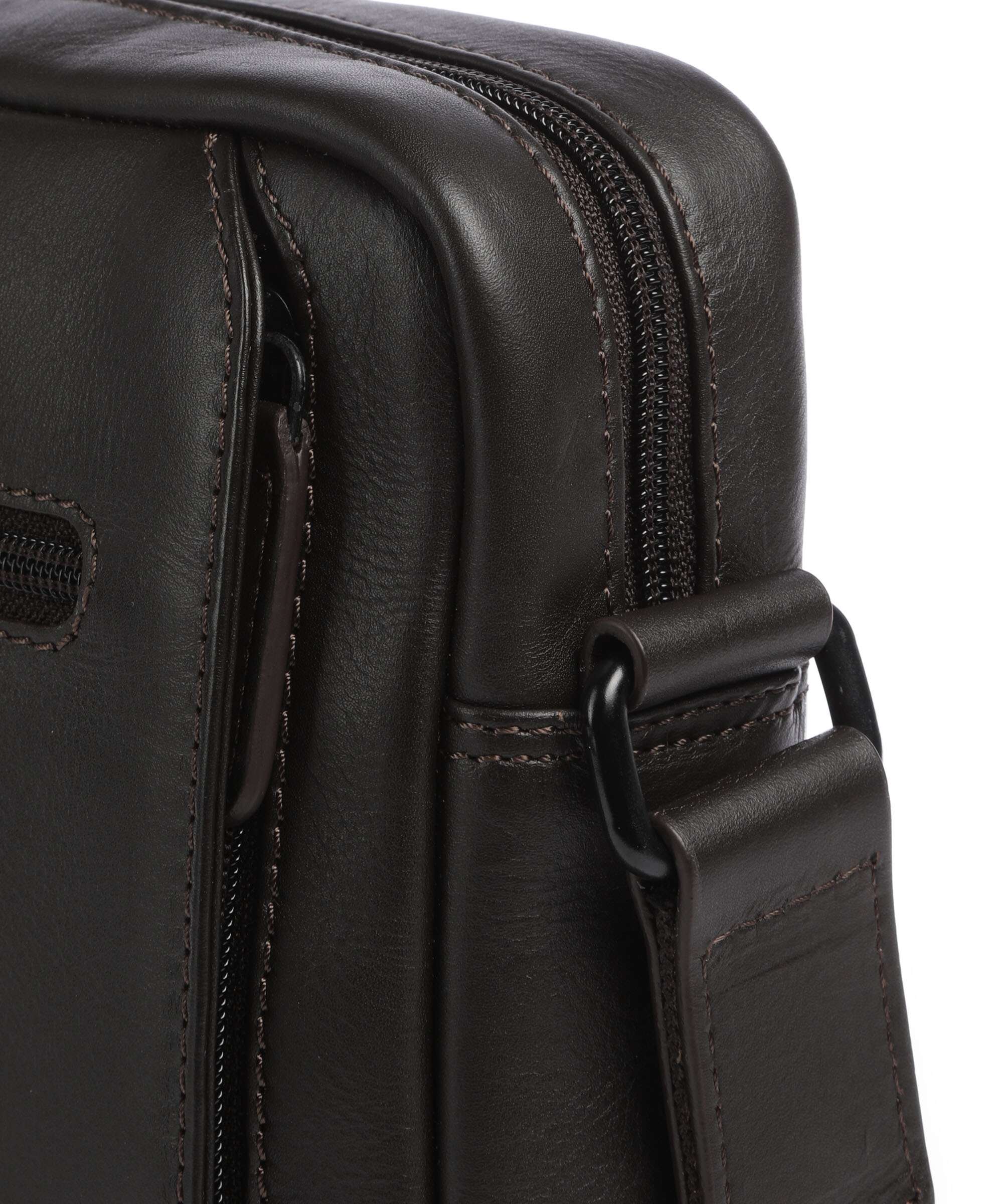 Bugatti Clark Crossbody bag dark brown - Image 4