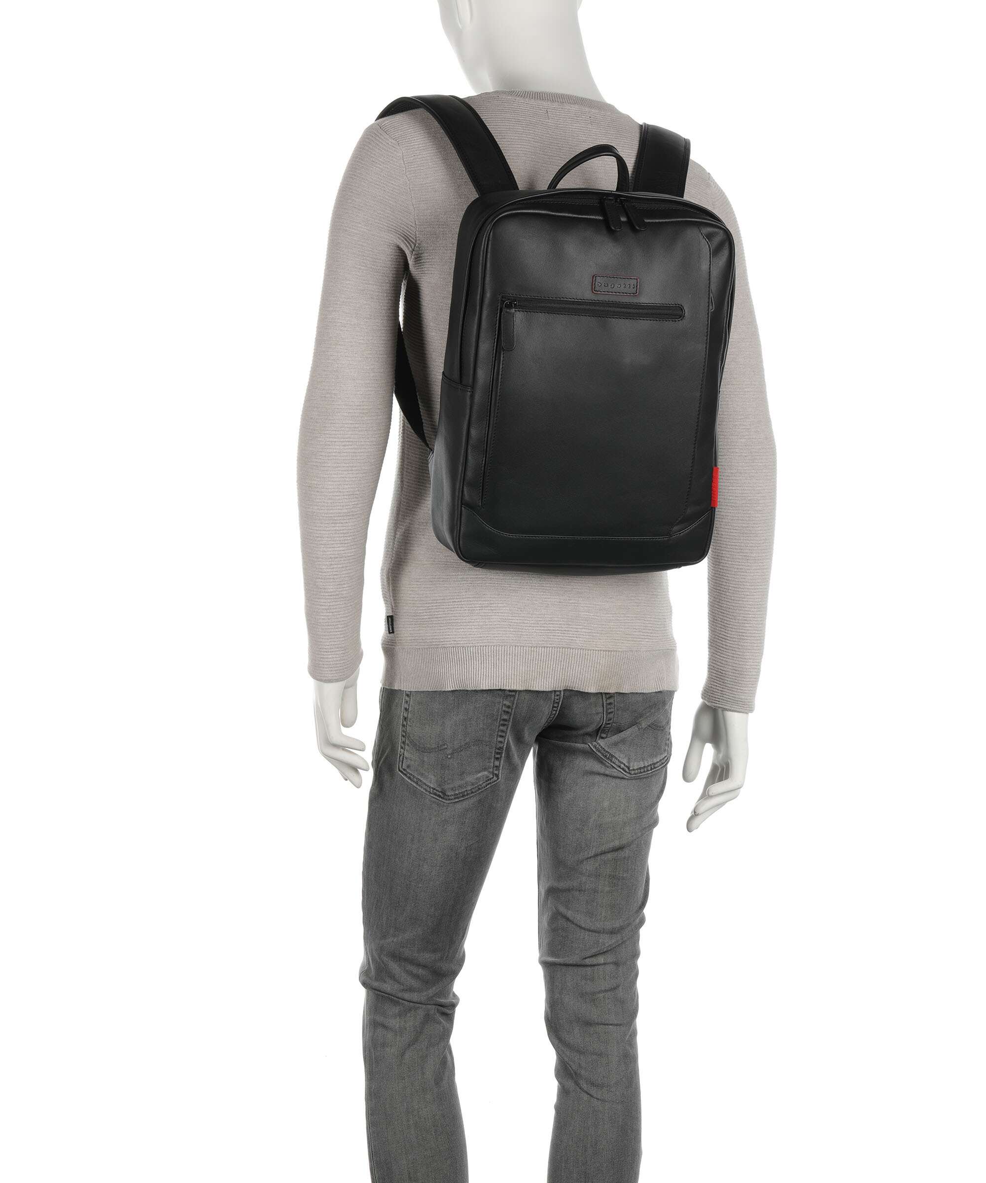 Bugatti Clark Laptop backpack black - Image 3