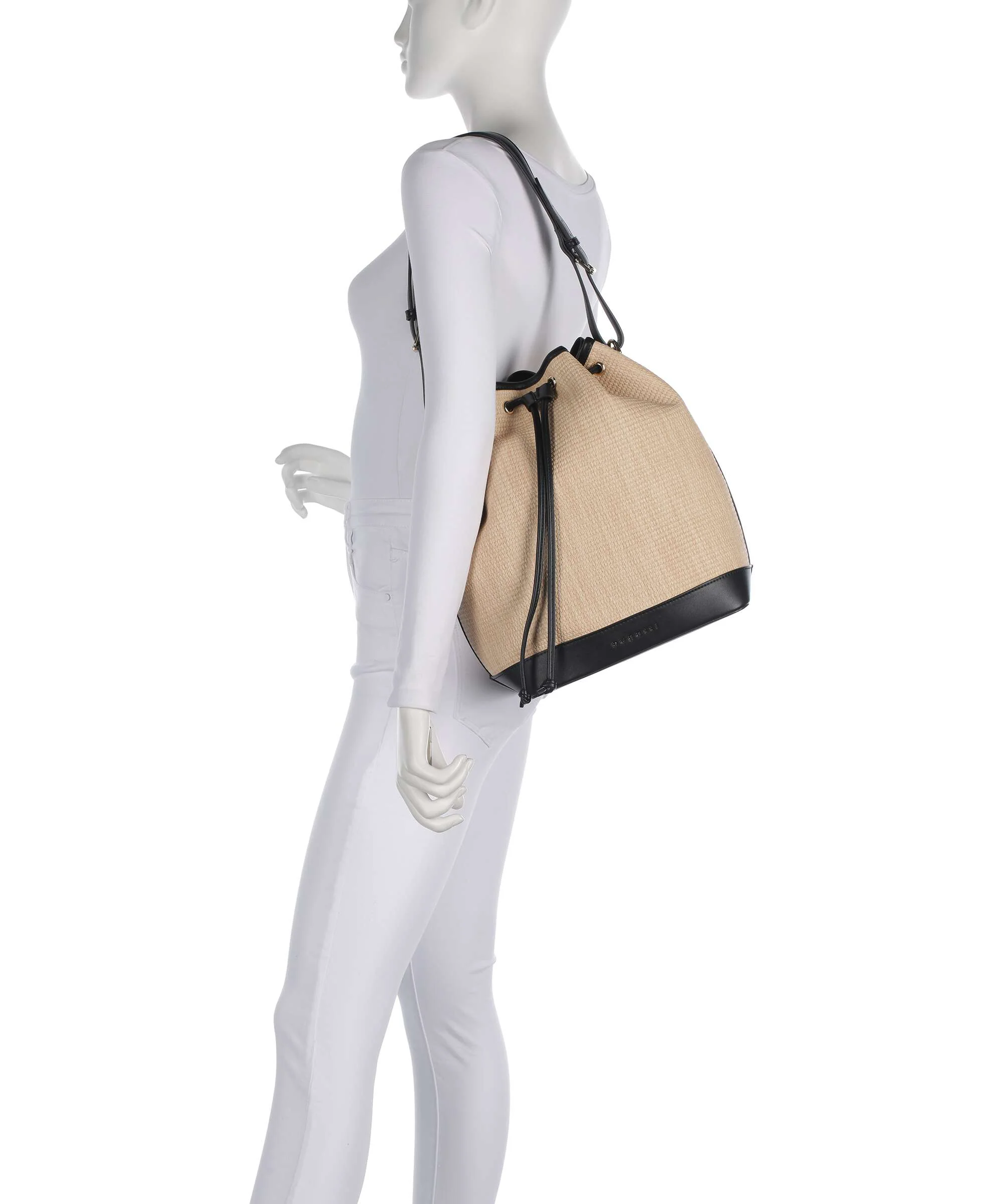 Bugatti Isa Bucket bag beige - Image 3