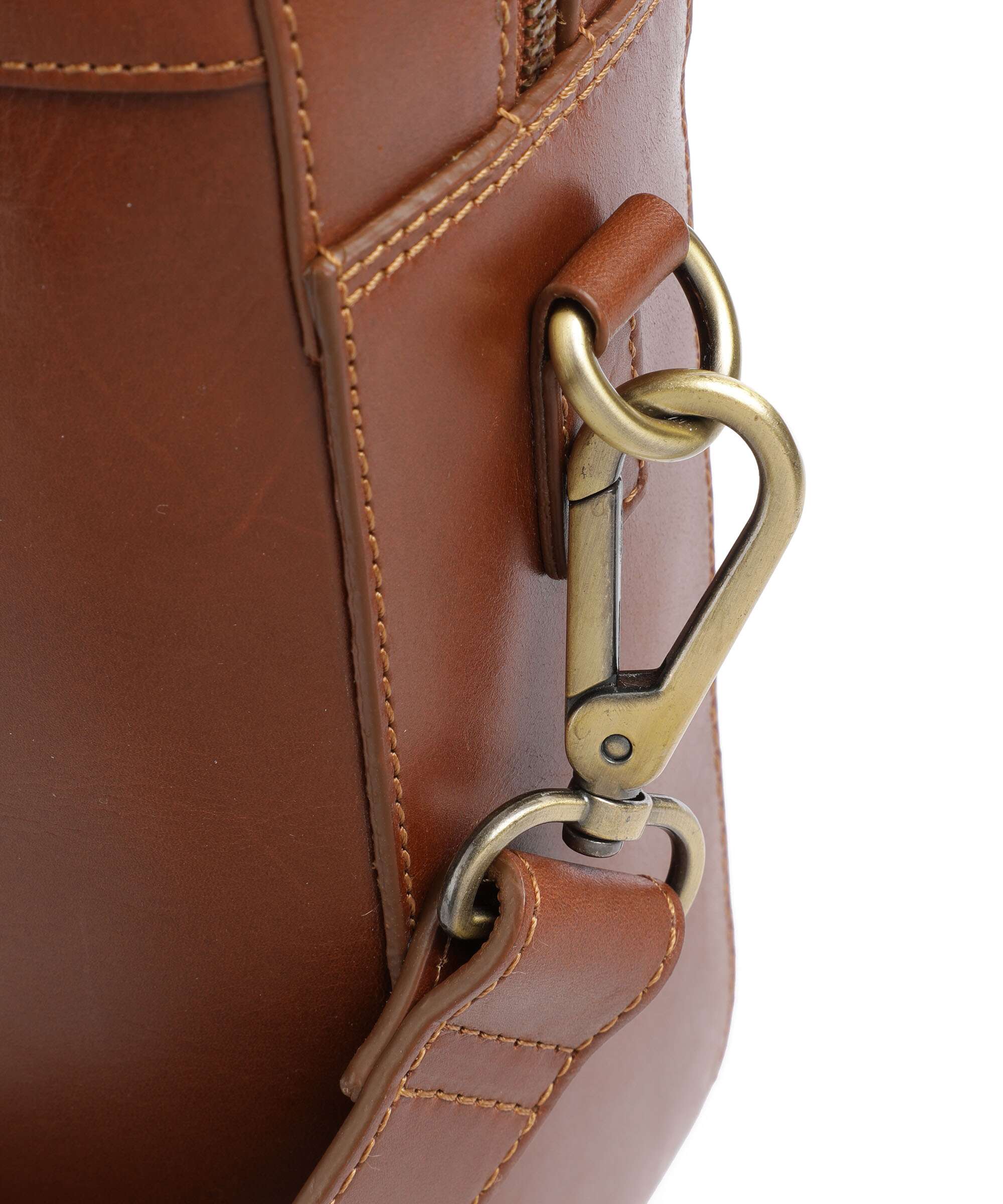 Bugatti Remo Briefcase cognac - Image 4