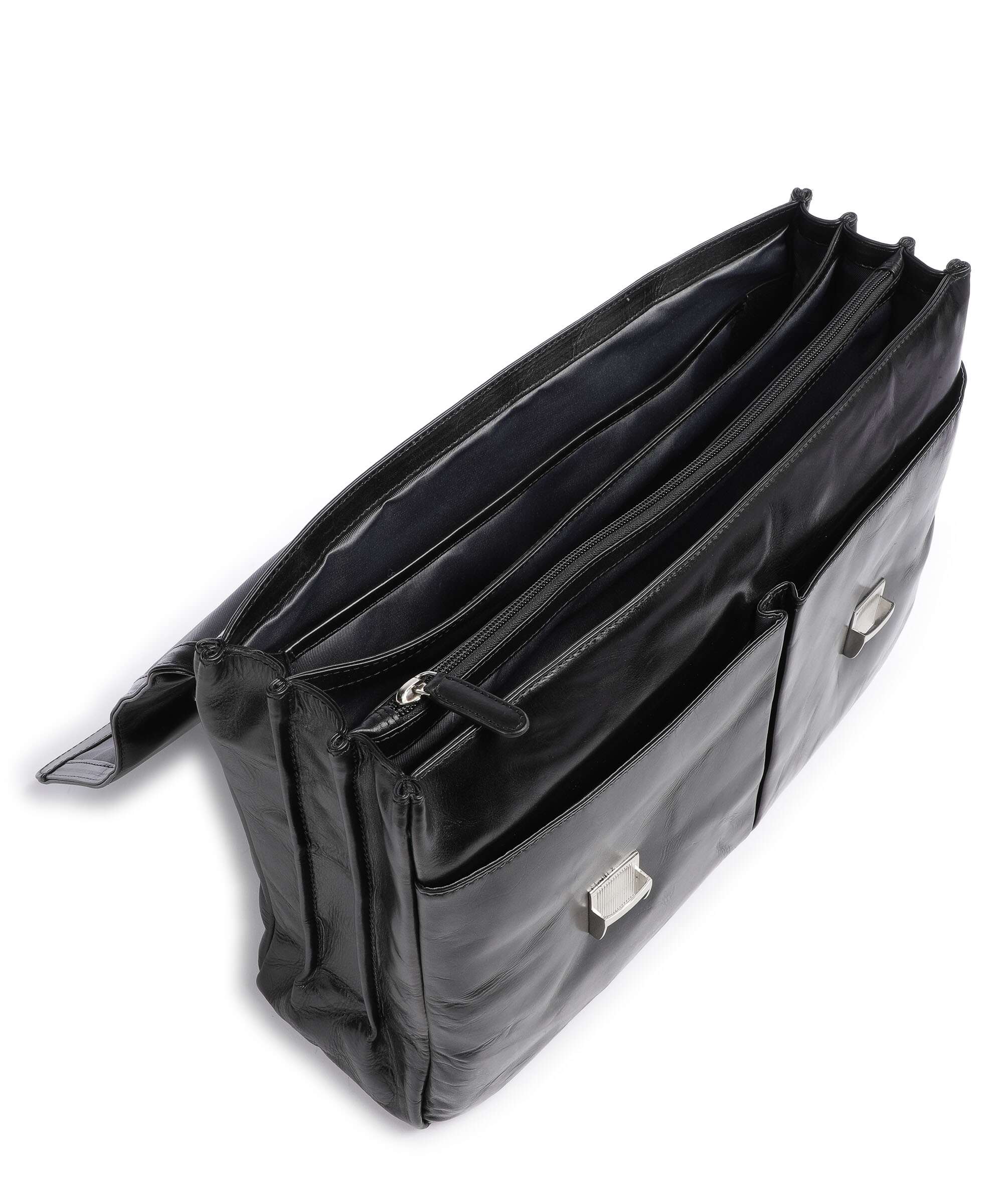 Bugatti Romano Briefcase schwarz - Image 5