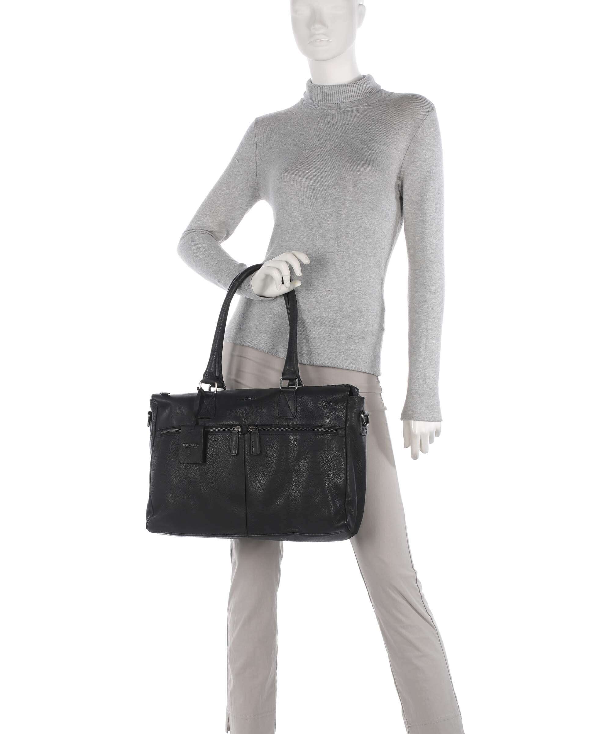 Burkely Antique Avery Briefcase black - Image 3
