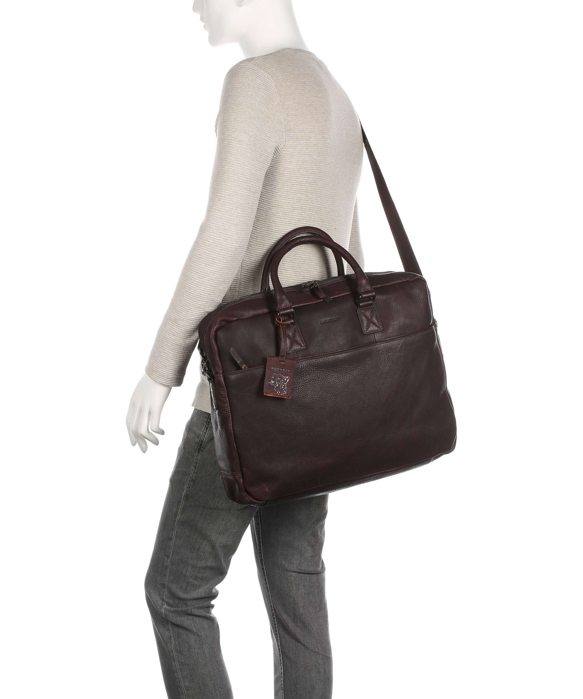 Burkely Antique Avery Briefcase bruin - Image 3