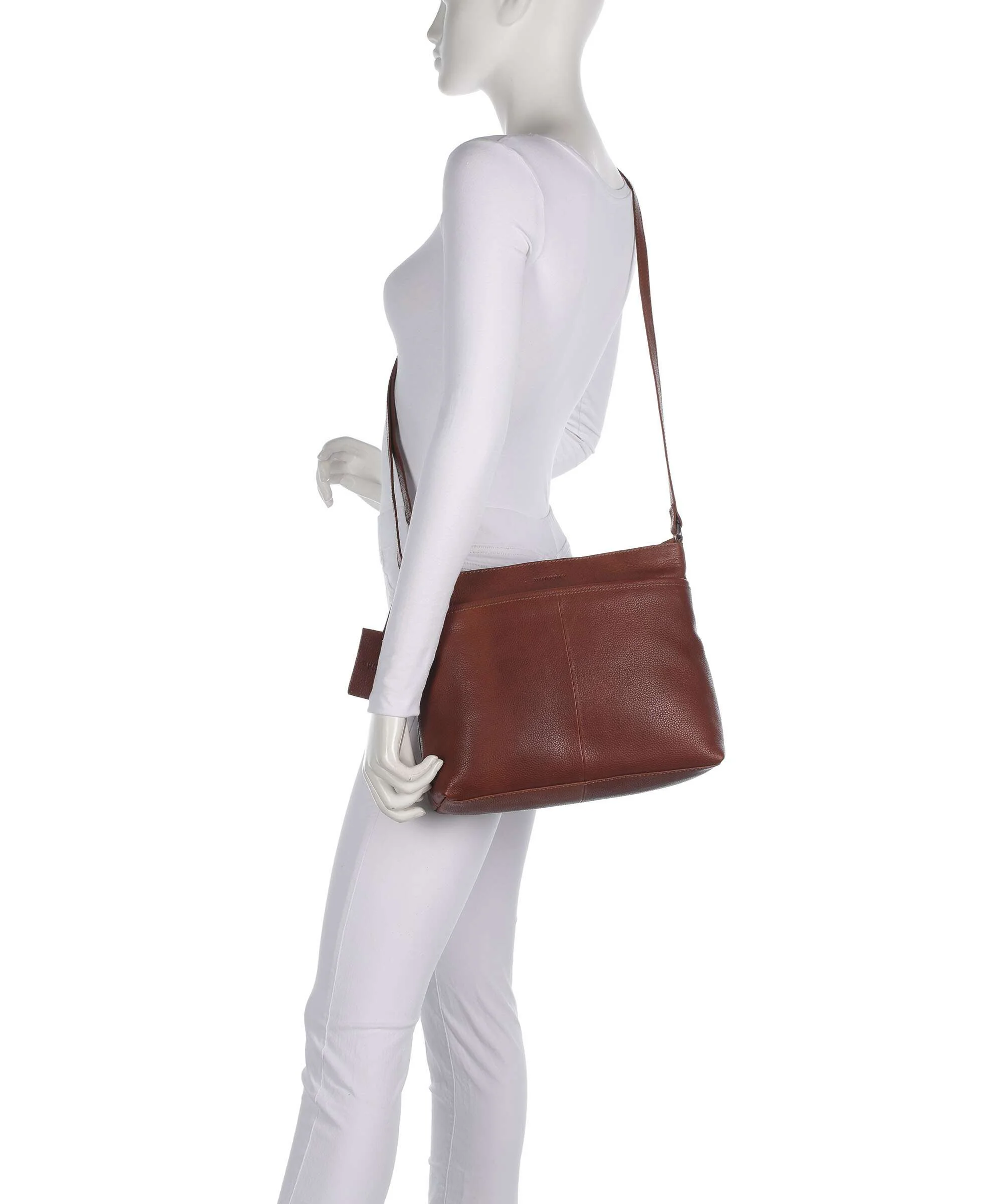 Burkely Antique Avery Crossbody bag cognac - Image 3