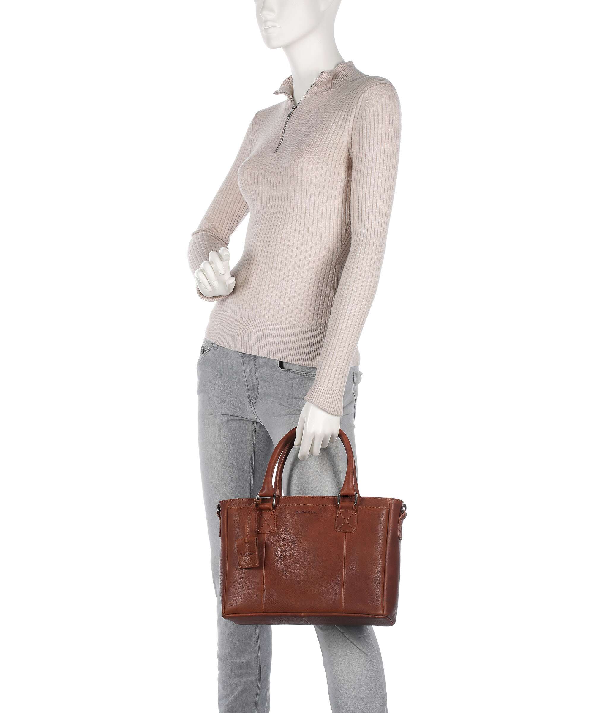 Burkely Antique Avery Handbag tan - Image 3