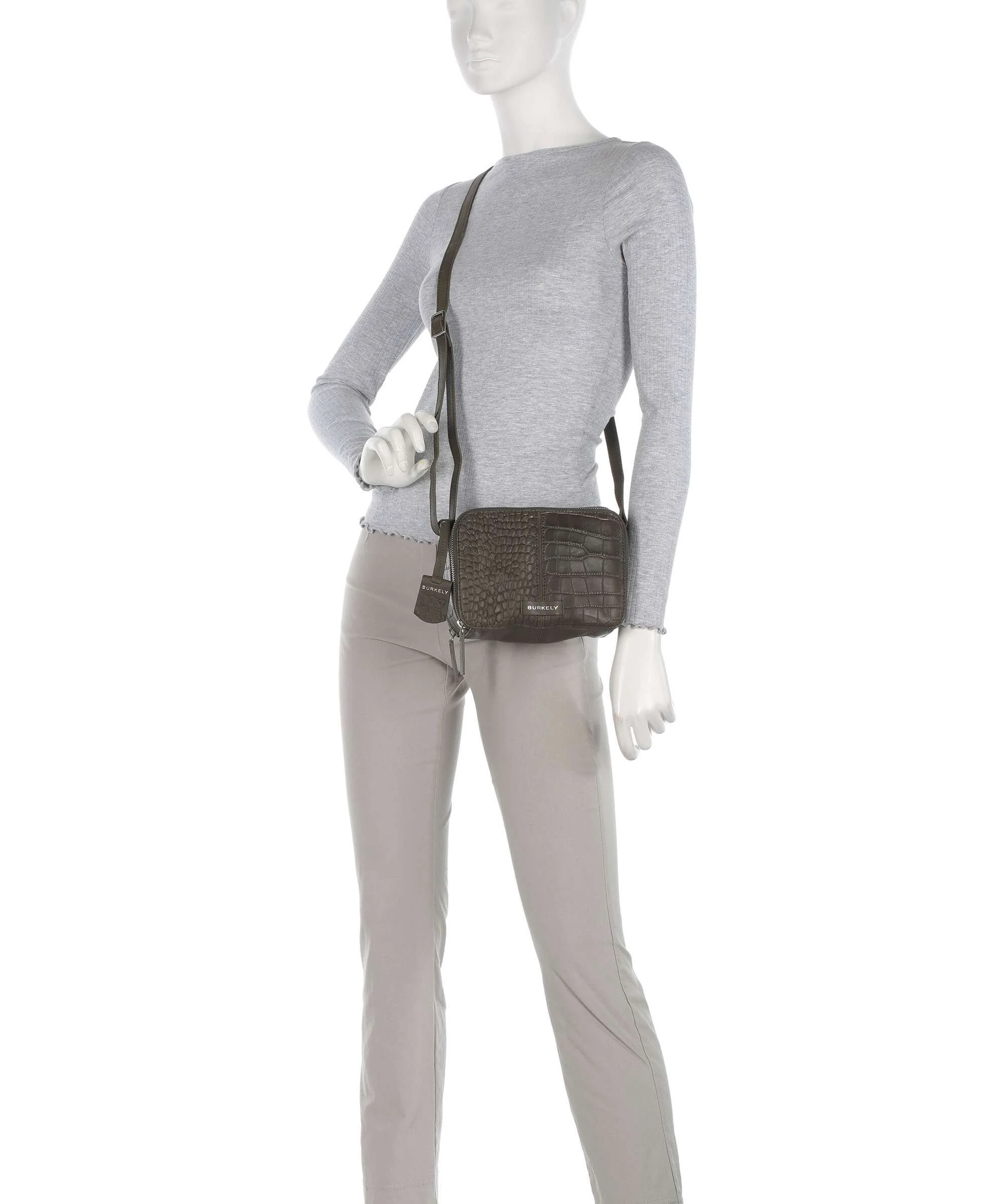 Burkely Cool Colbie Crossbody bag forest green - Image 3