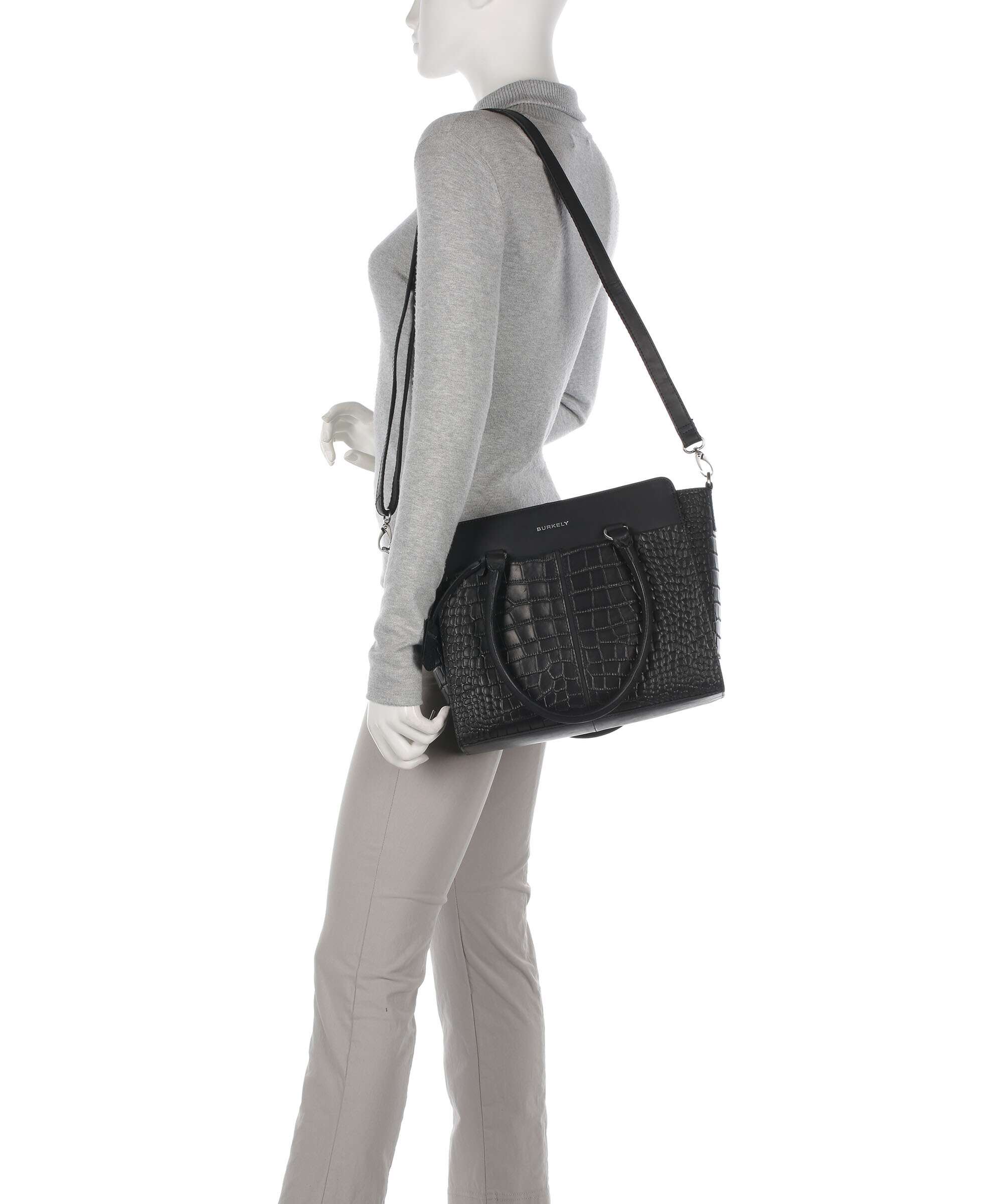Burkely Cool Colbie Handbag bear black - Image 4