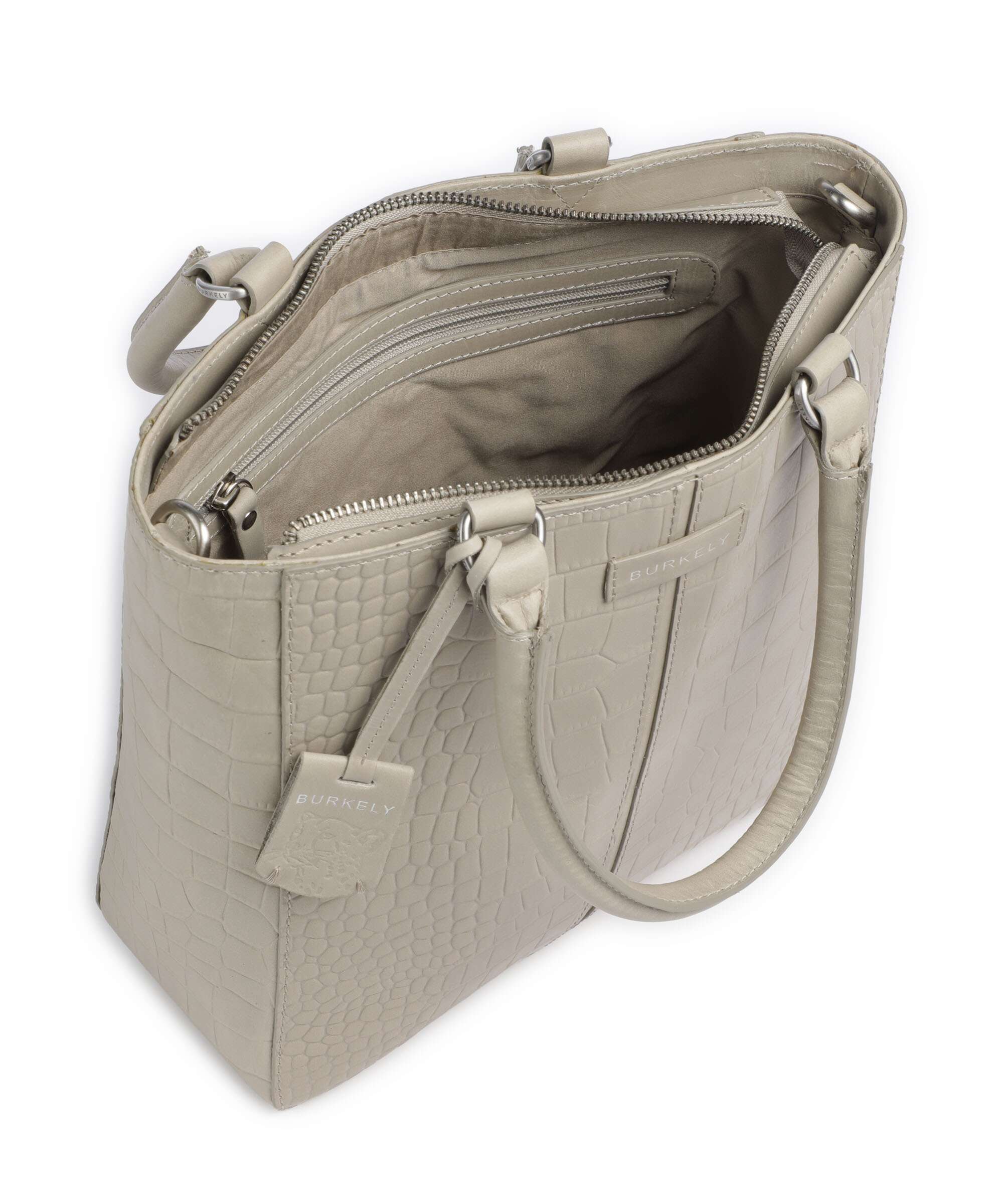 Burkely Cool Colbie Handbag grey - Image 5