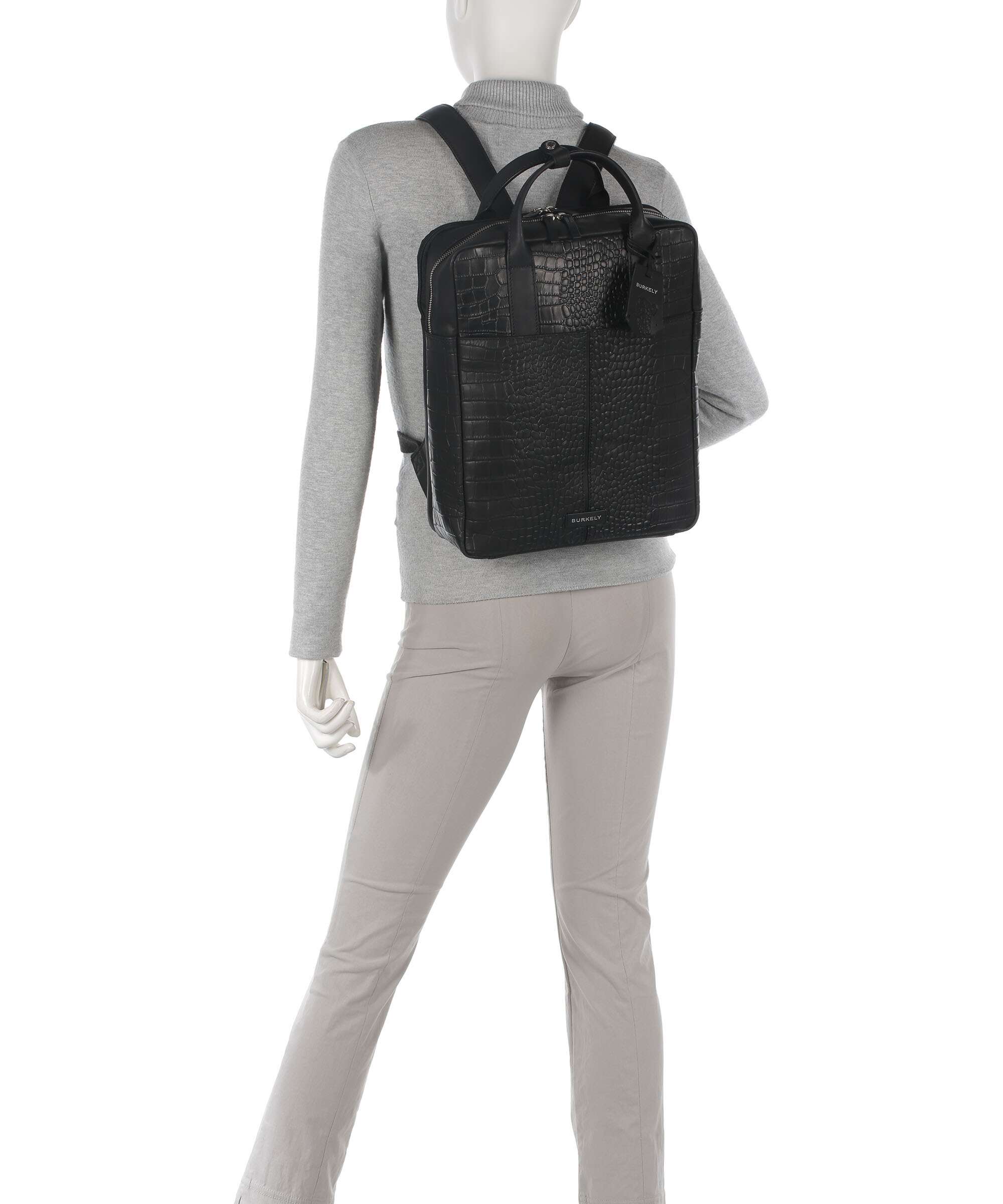 Burkely Cool Colbie Laptop backpack bear black - Image 3